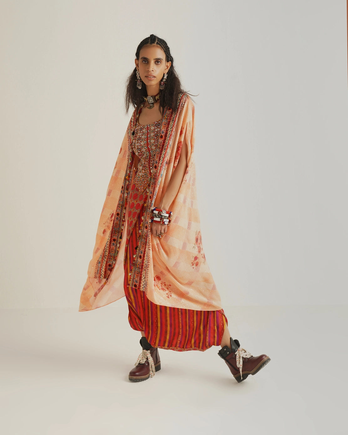 RITU KAFTAN JACKET SET