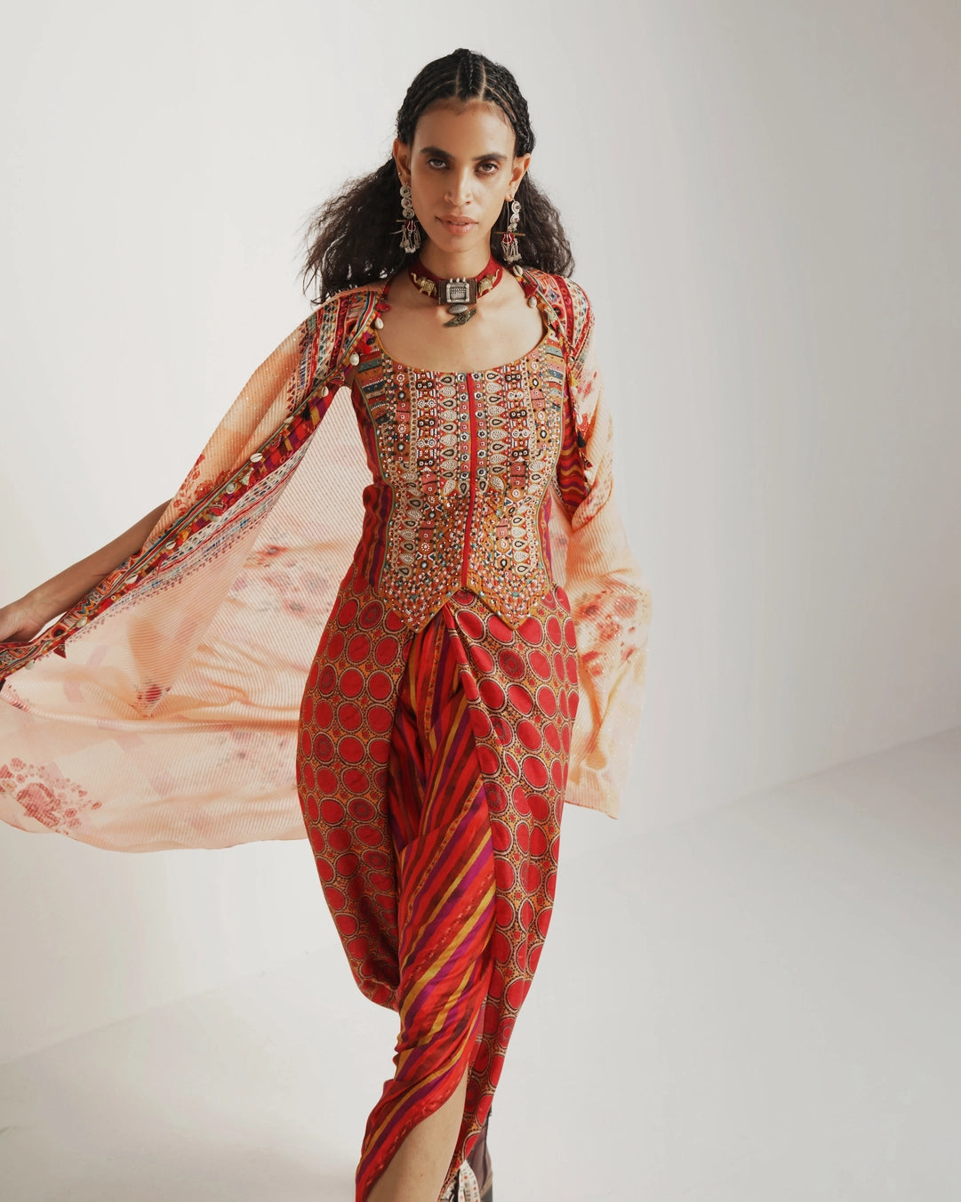 RITU KAFTAN JACKET SET