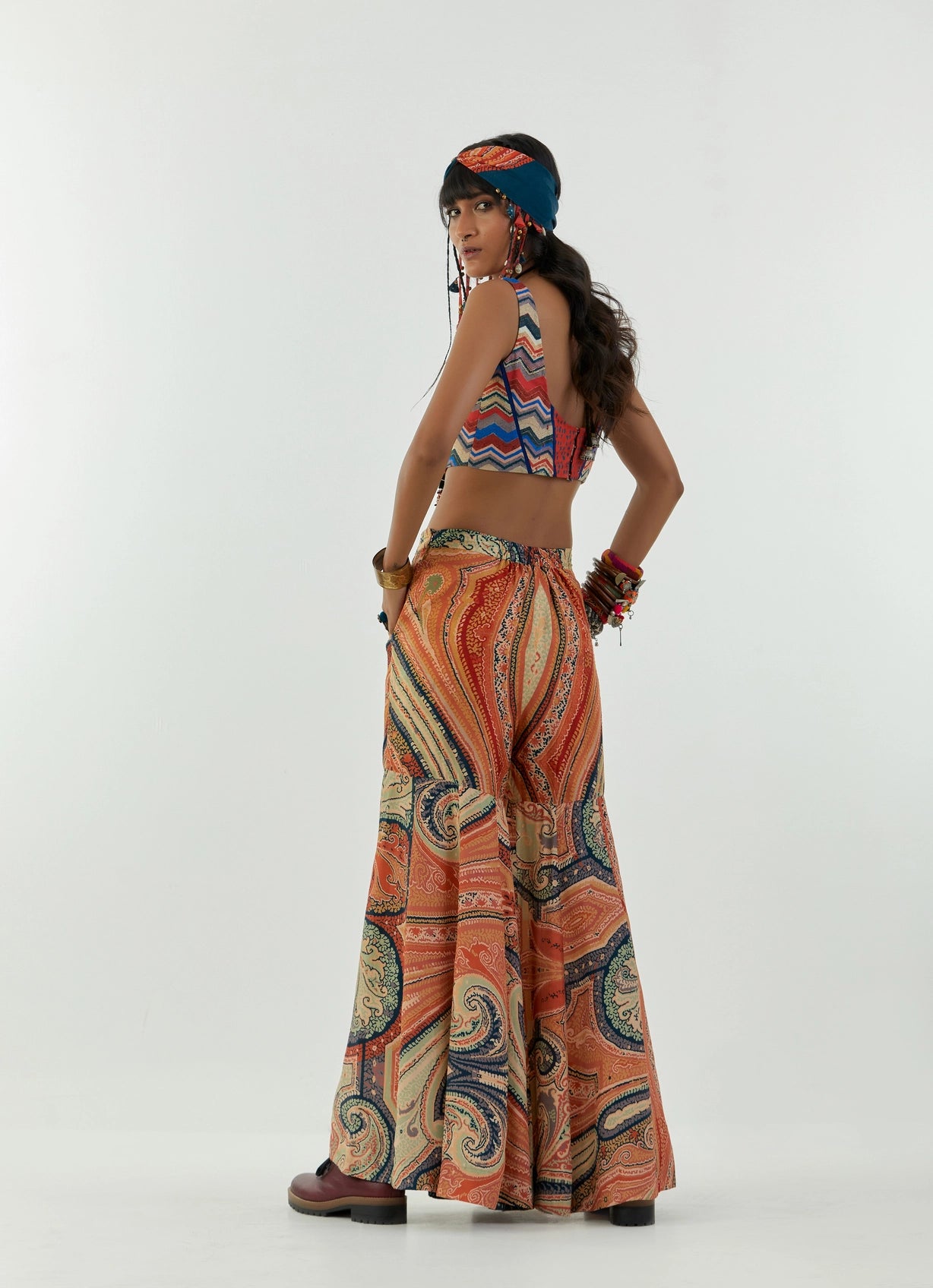 ADAH CORSET BLOUSE SET