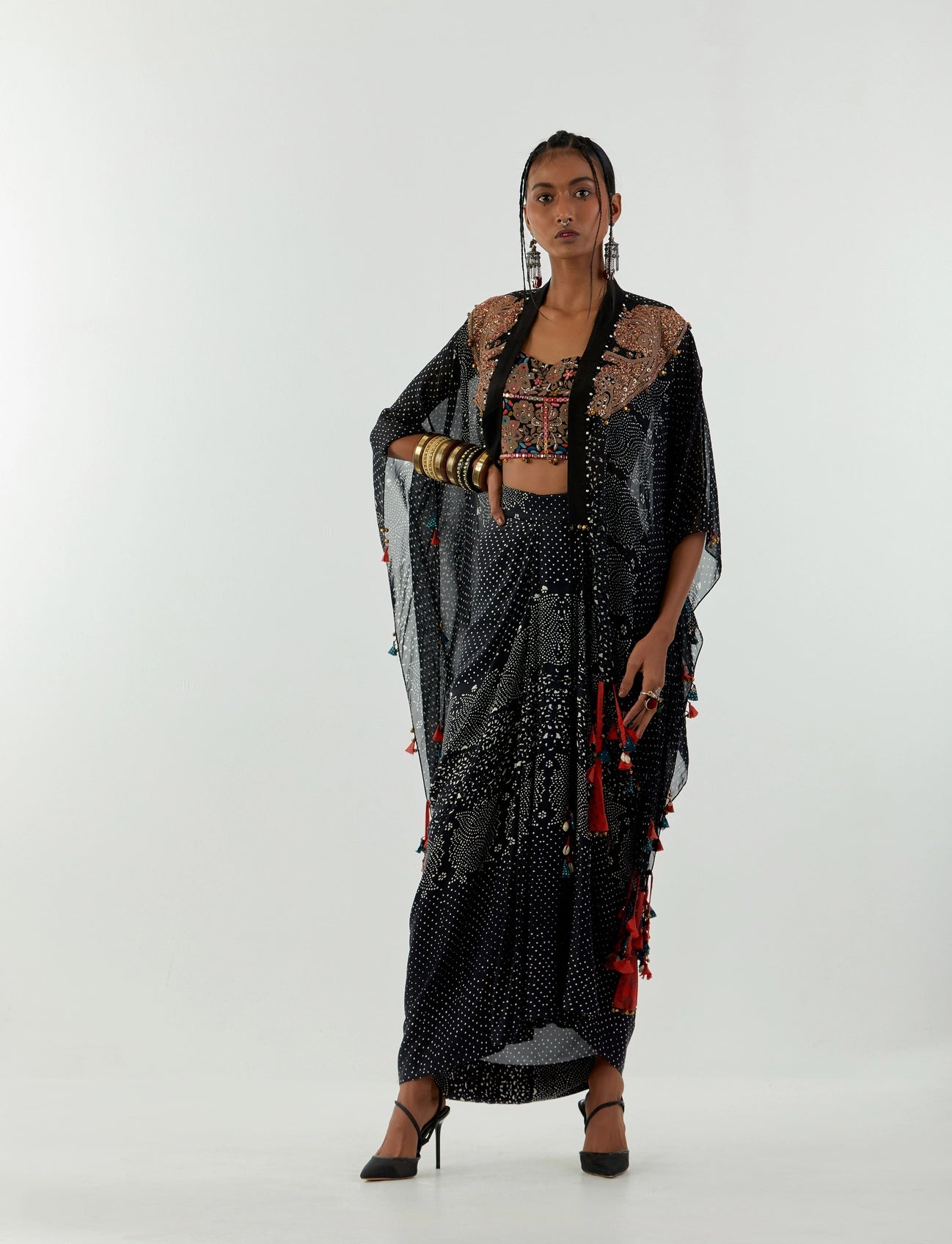 VENI DUPATTA JACKET SET