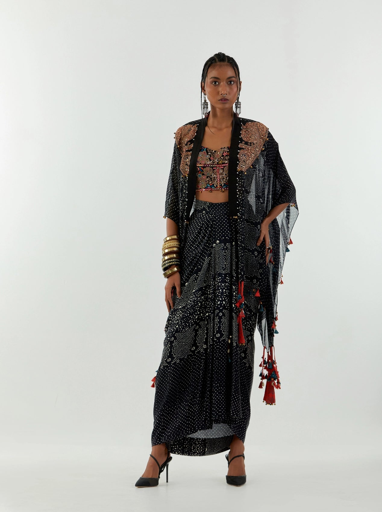 VENI DUPATTA JACKET SET