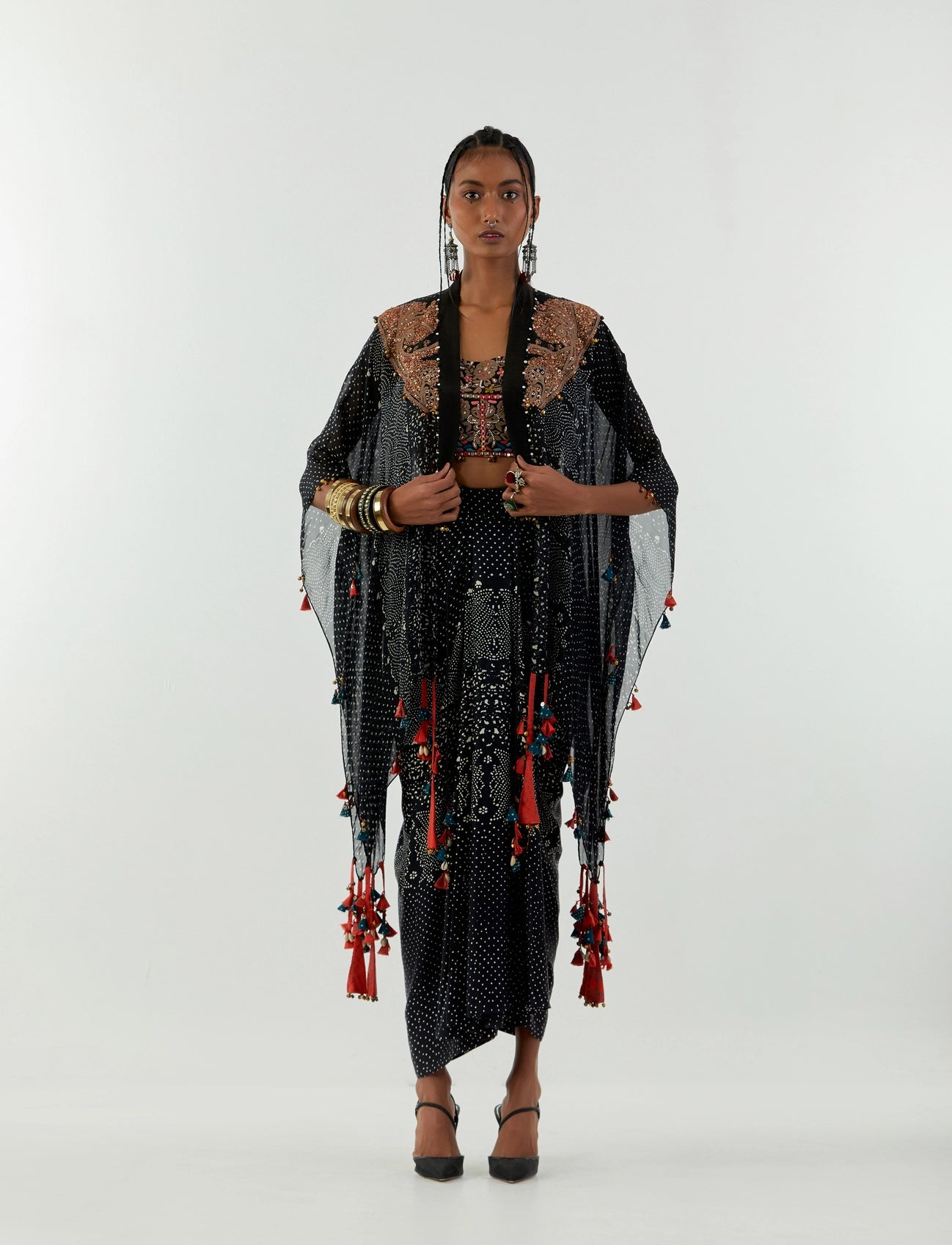 VENI DUPATTA JACKET SET