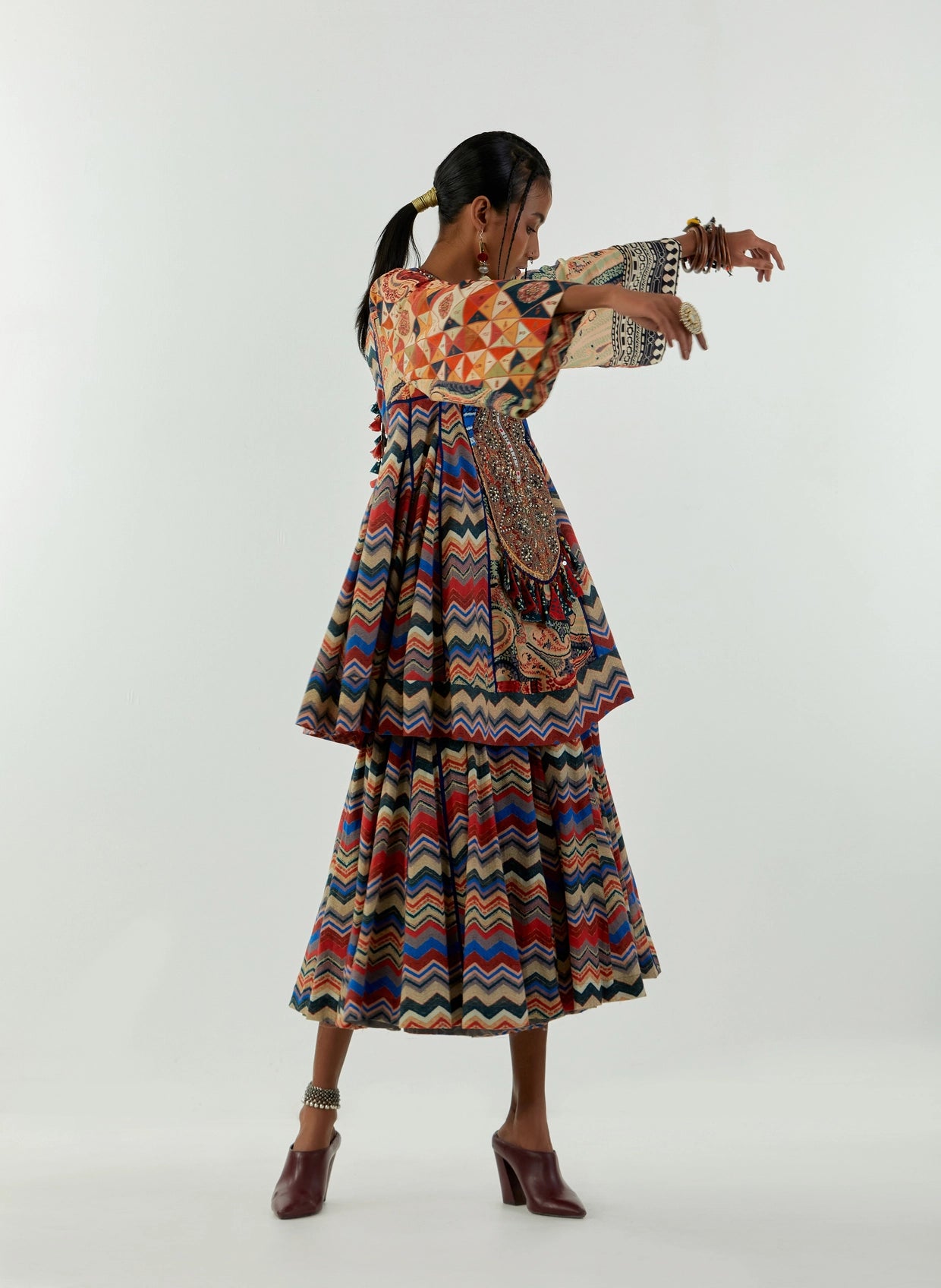 AFGHAN KURTI SET