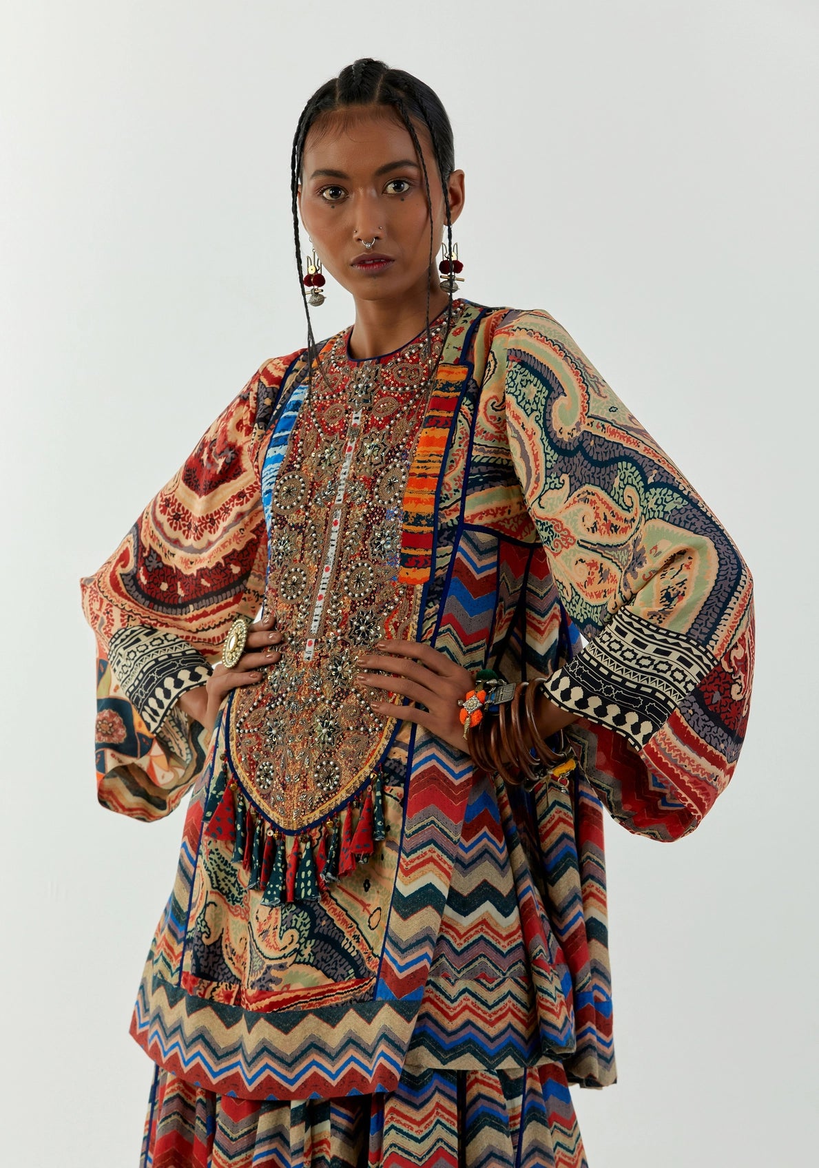 AFGHAN KURTI SET