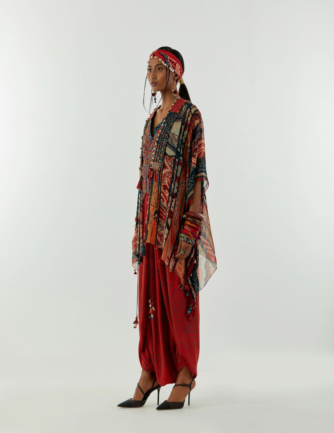 VENI DUPATTA JACKET SET