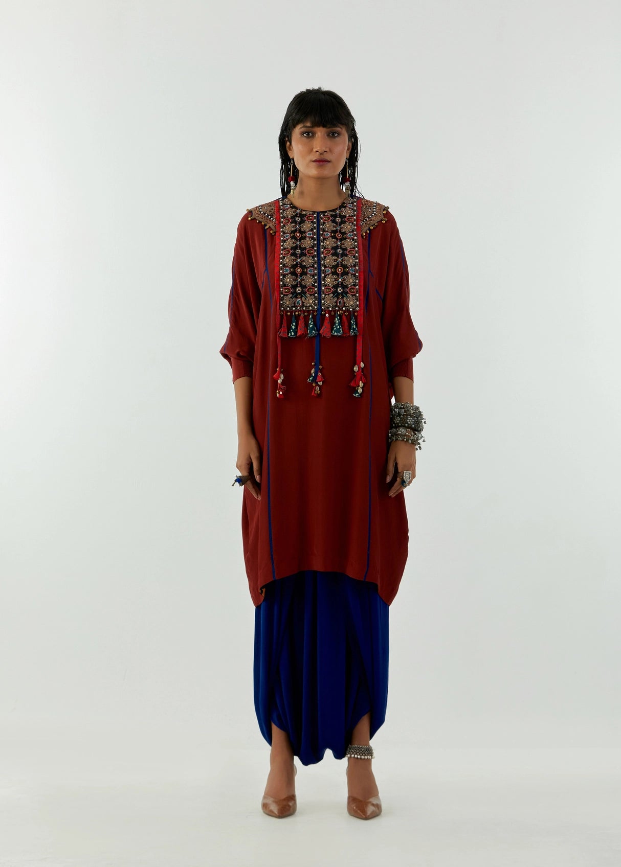 KURU TRAPEEZE TUNIC SET