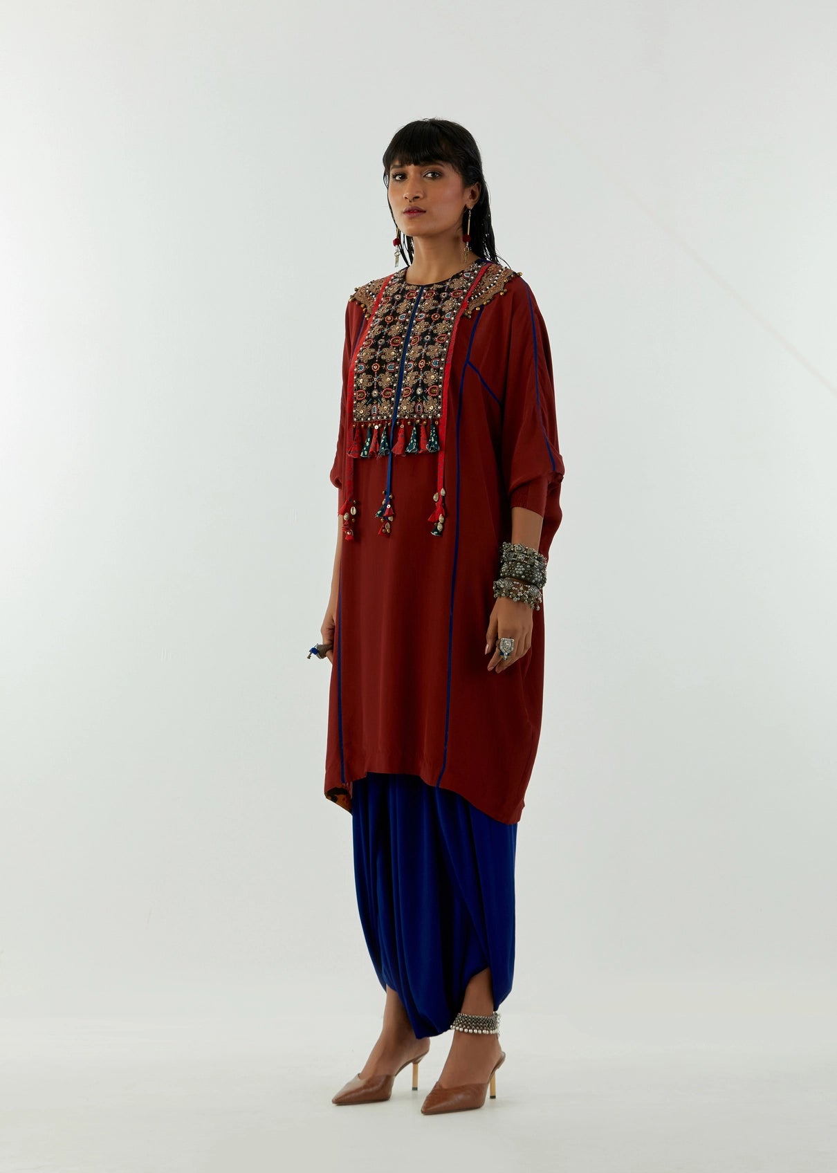 KURU TRAPEEZE TUNIC SET