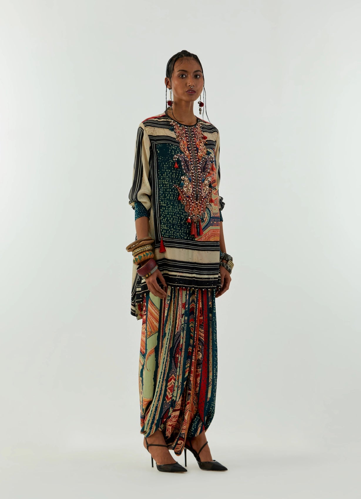 MITRA SHORT KURTA SET