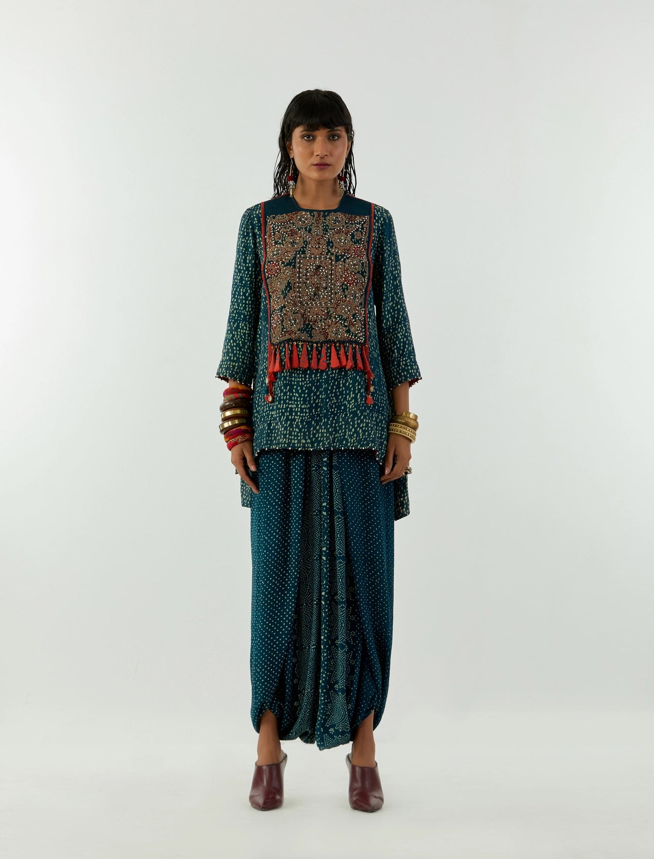 MITRA SHORT KURTA SET