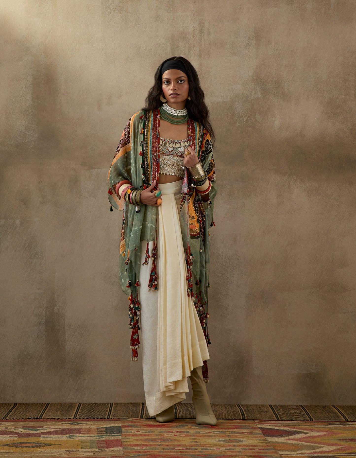 VENI DUPATTA JACKET SET