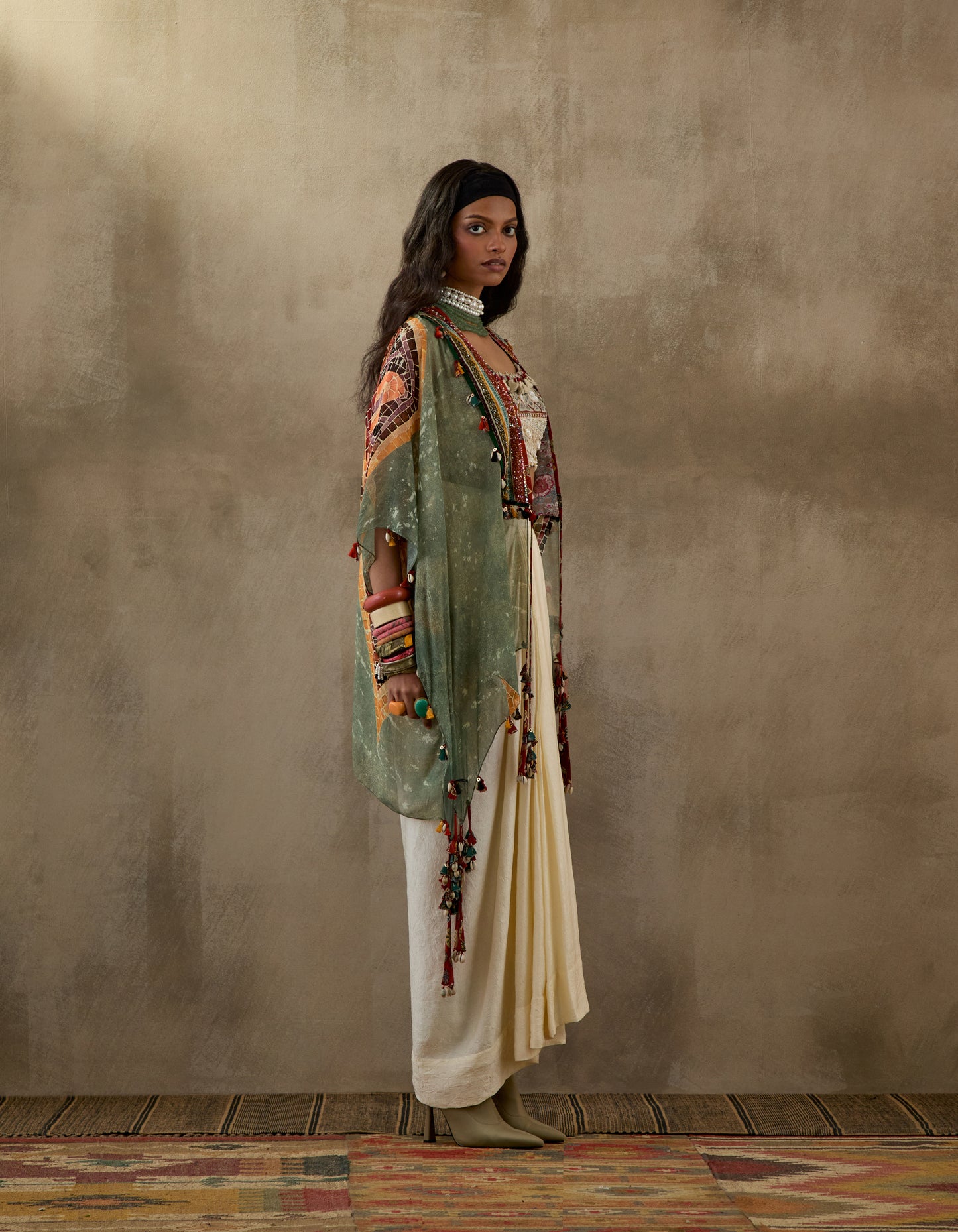 VENI DUPATTA JACKET SET