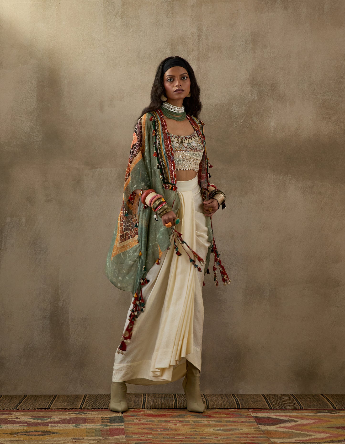 VENI DUPATTA JACKET