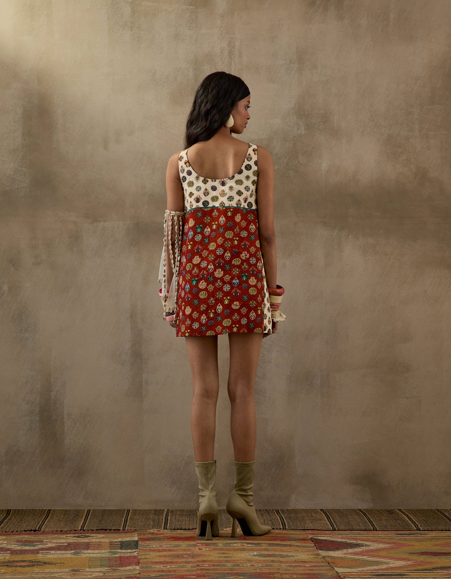 MEHRU EMBO DRESS