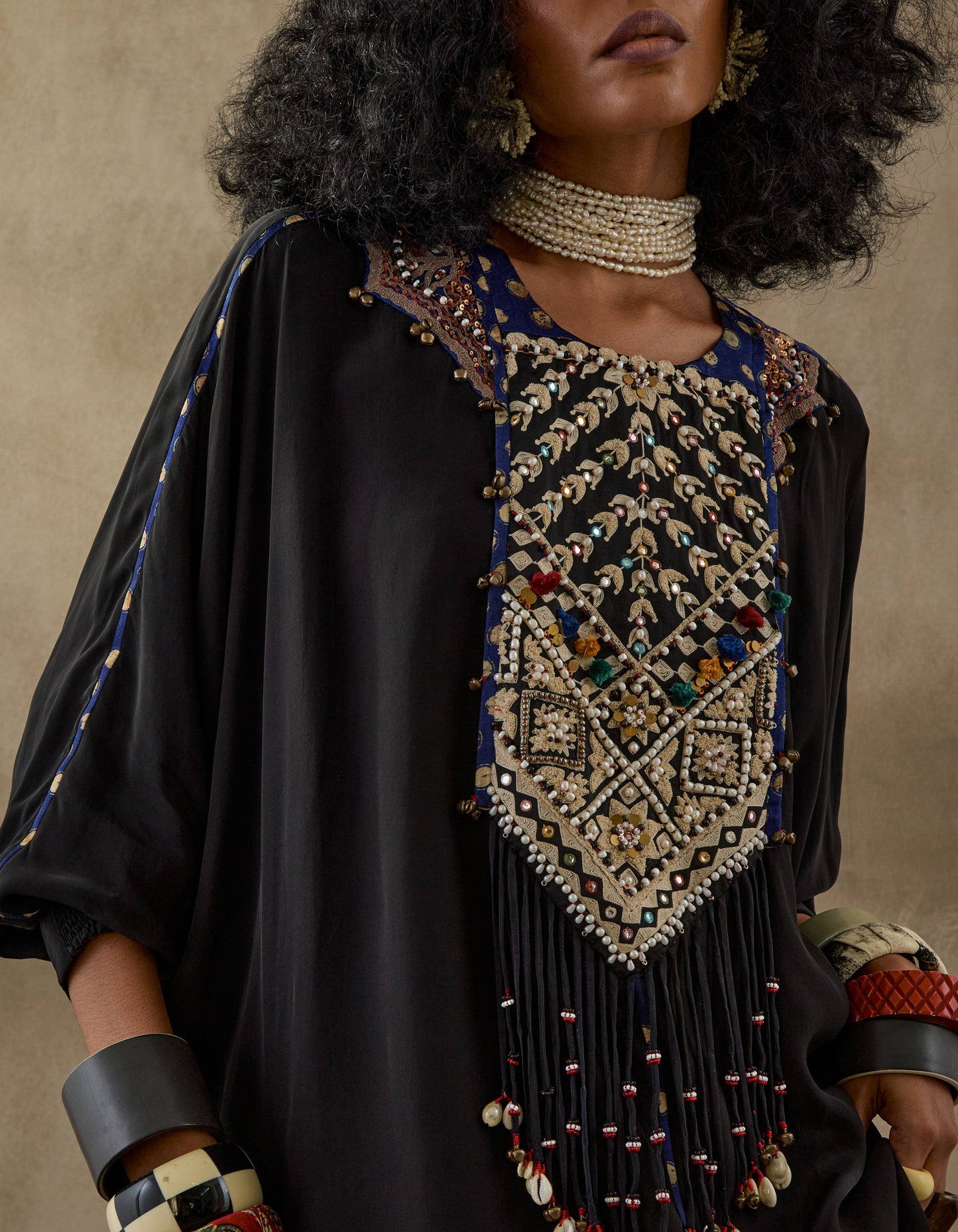 KURU TRAPEZE KURTA SET