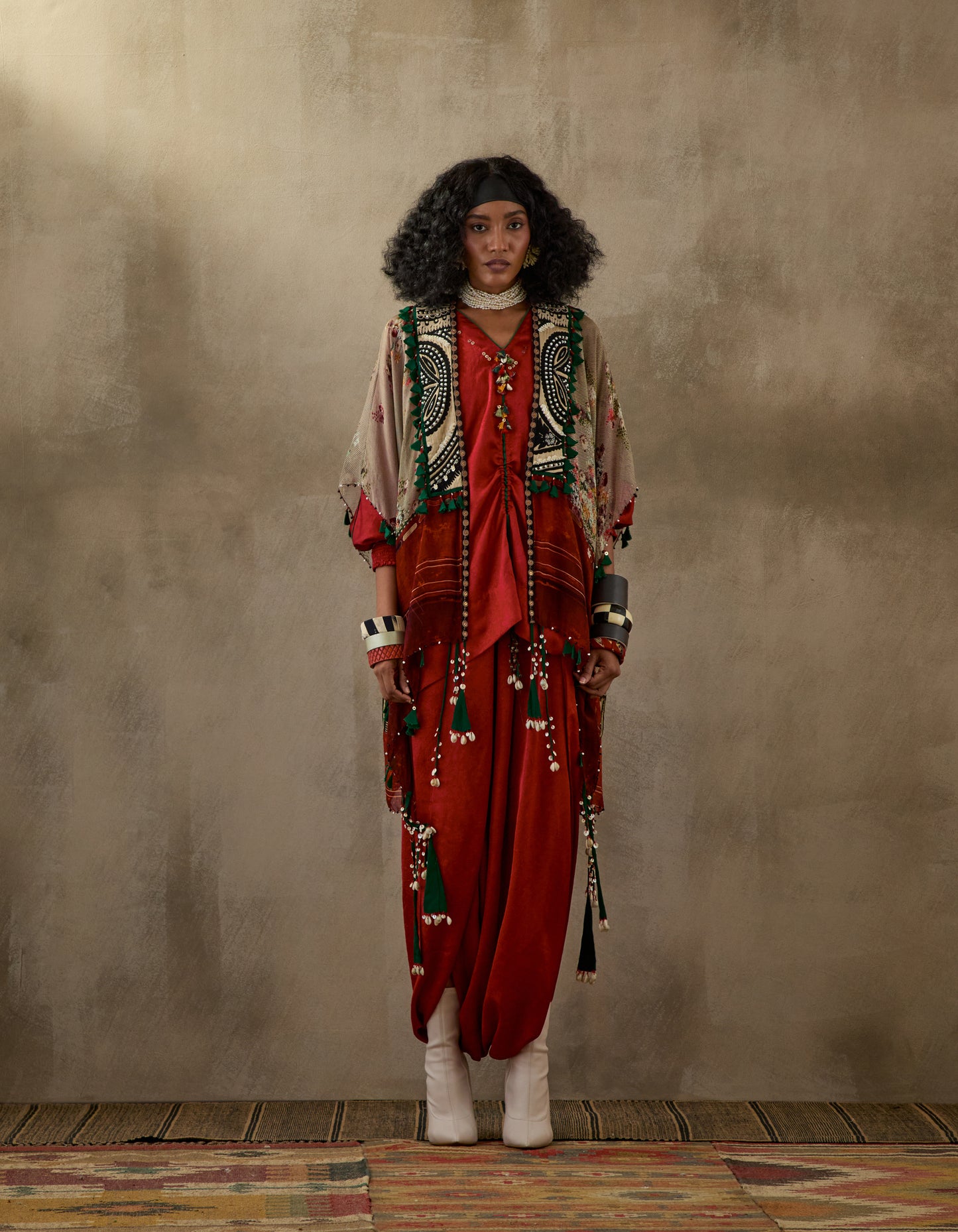 VENI DUPATTA JACKET