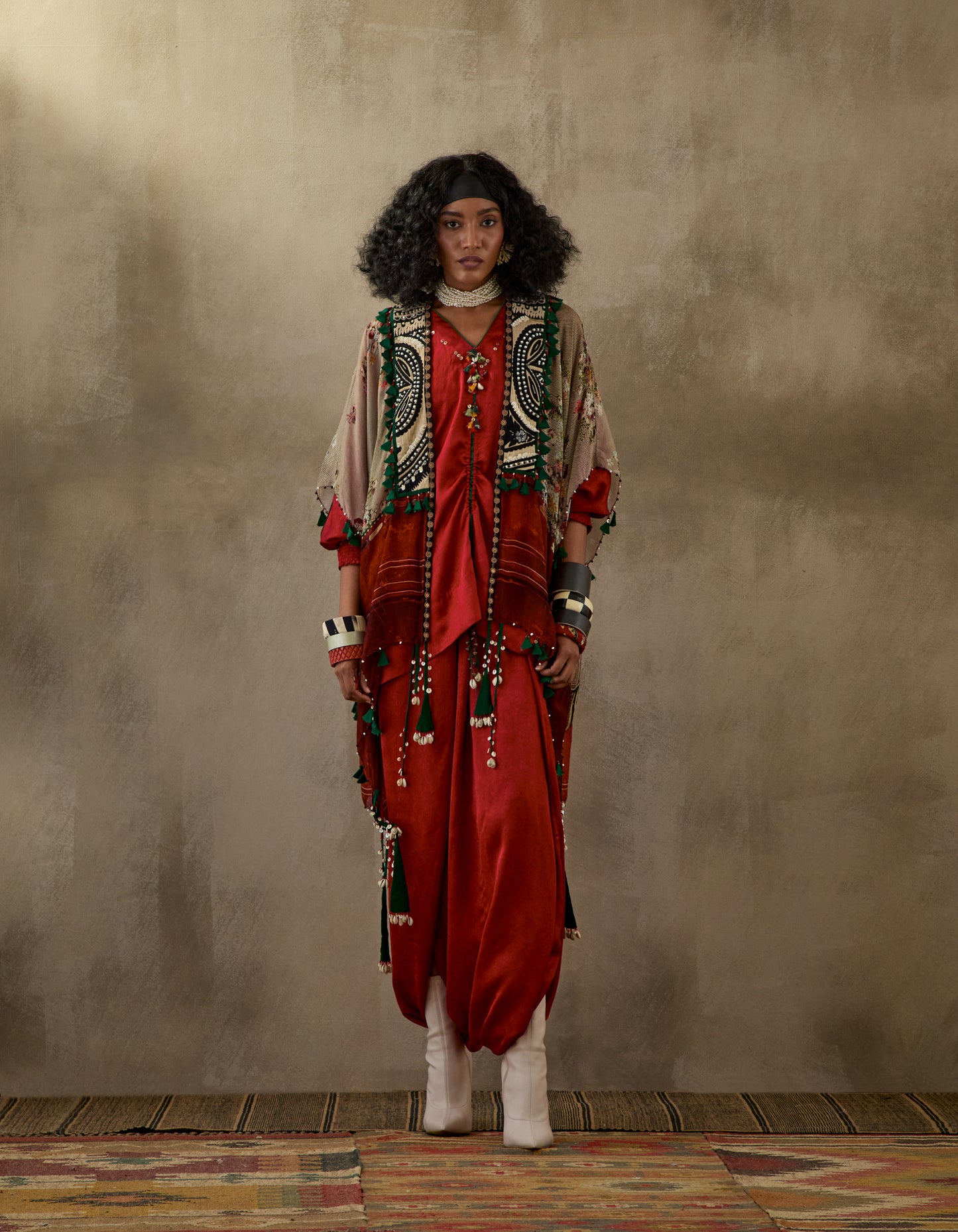 VENI DUPATTA JACKET SET