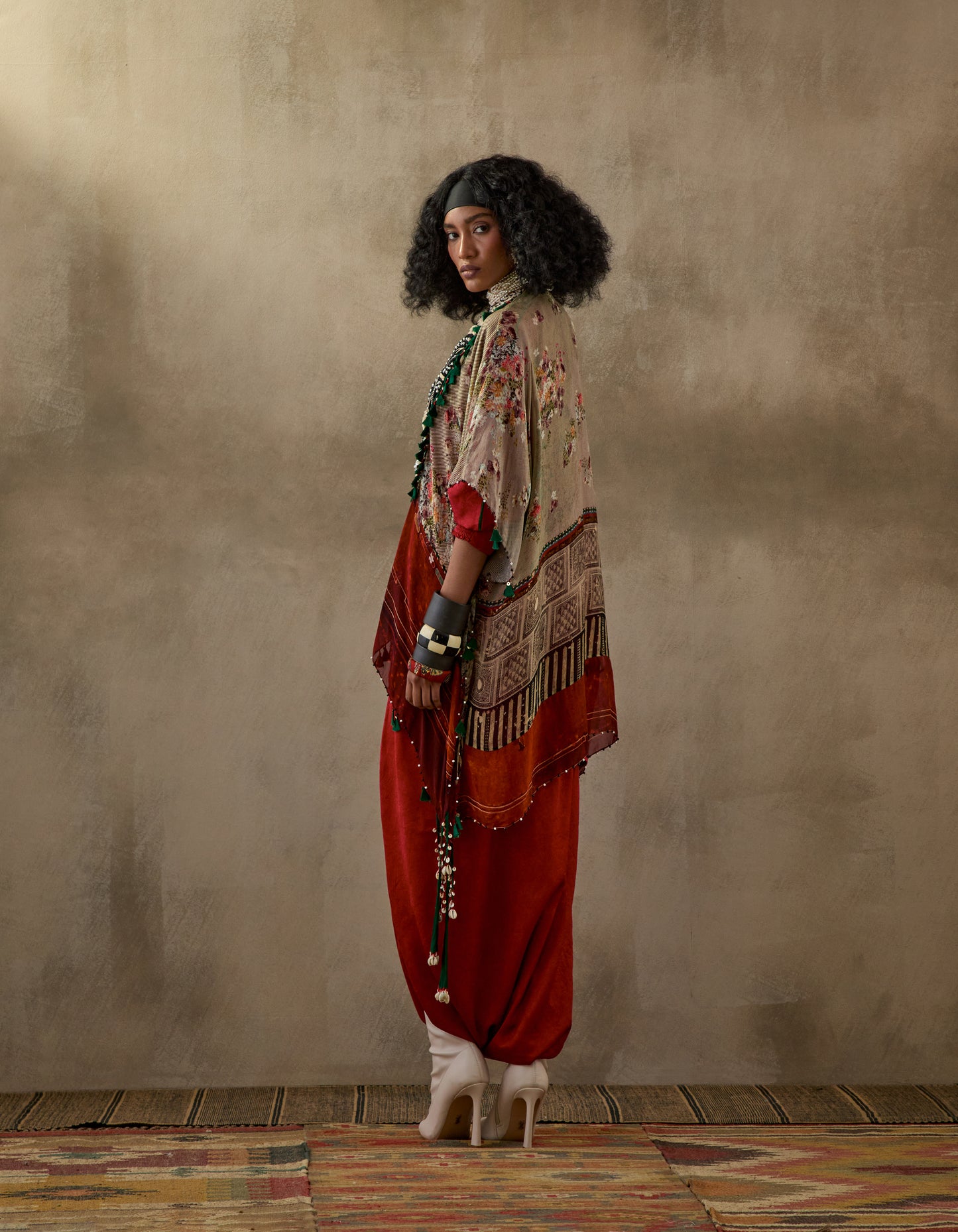 VENI DUPATTA JACKET SET