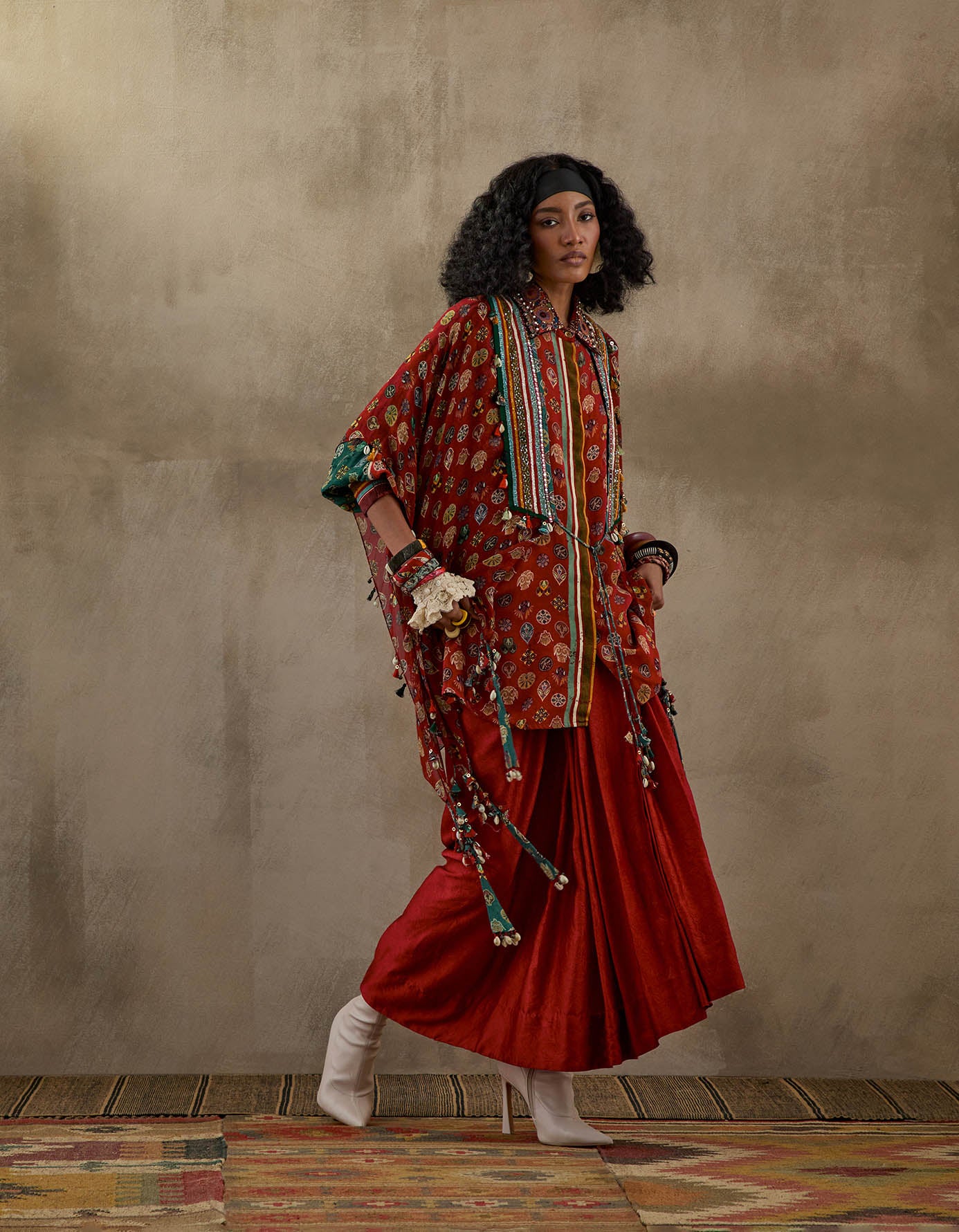 VENI DUPATTA JACKET SET