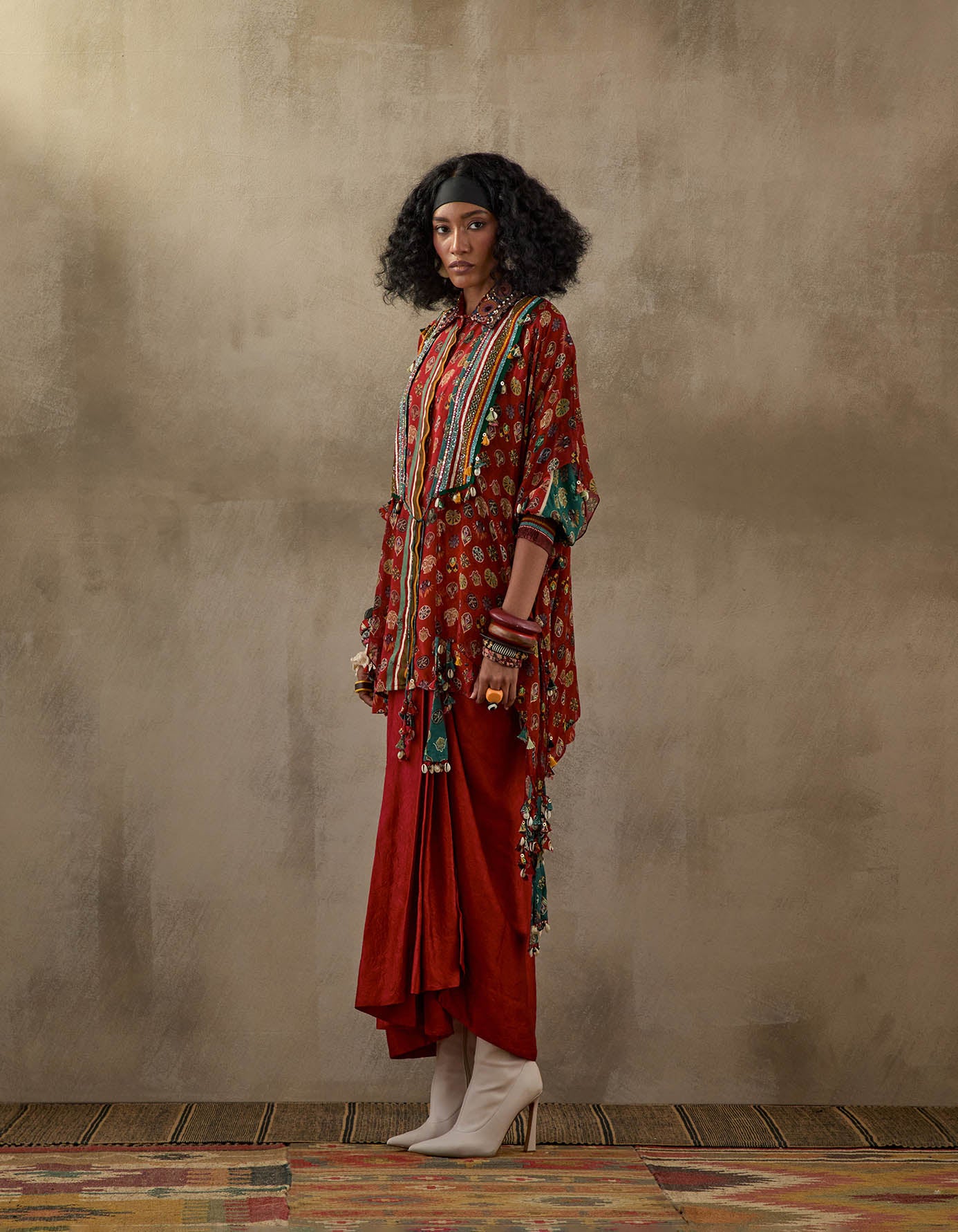 VENI DUPATTA JACKET SET