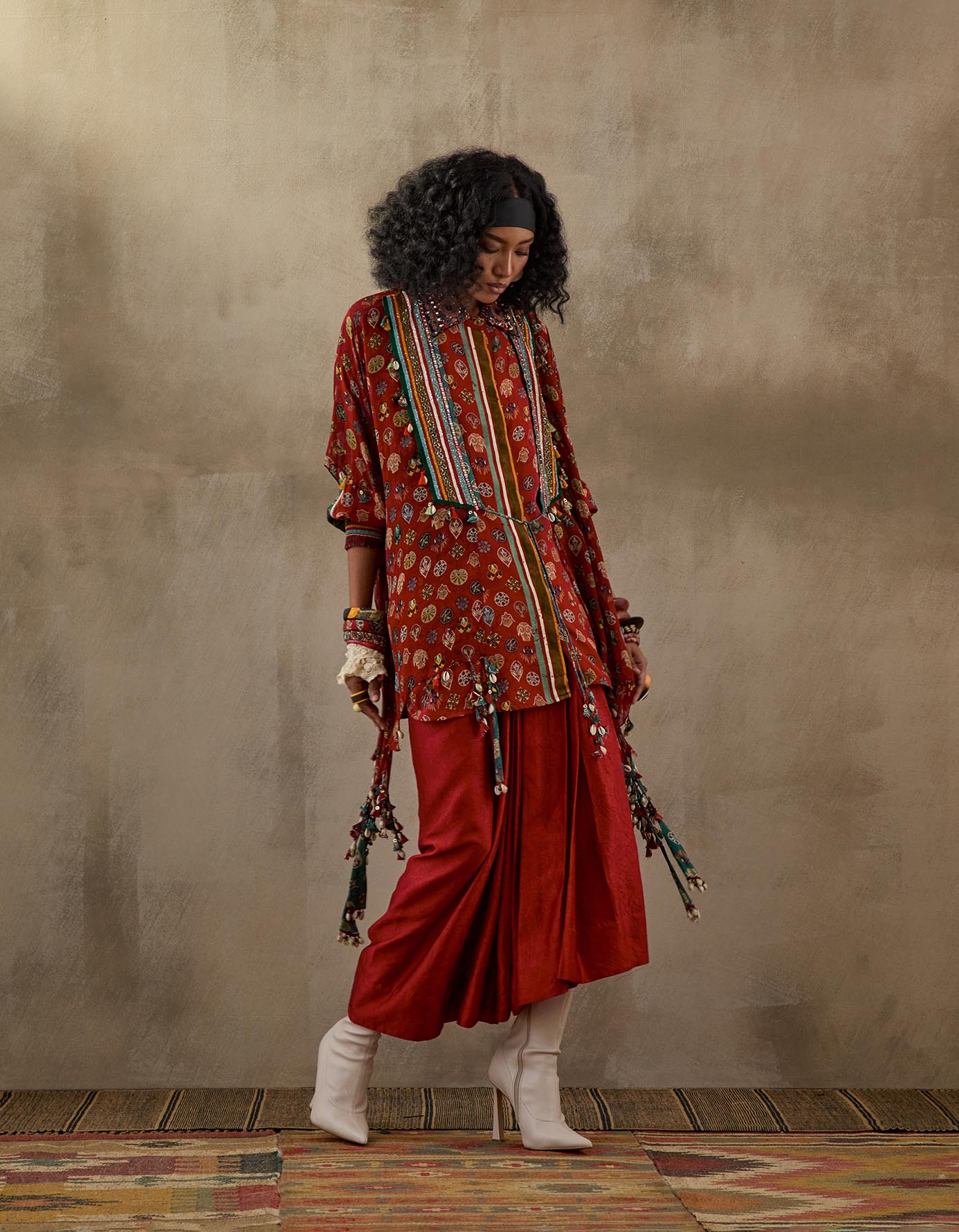VENI DUPATTA JACKET SET