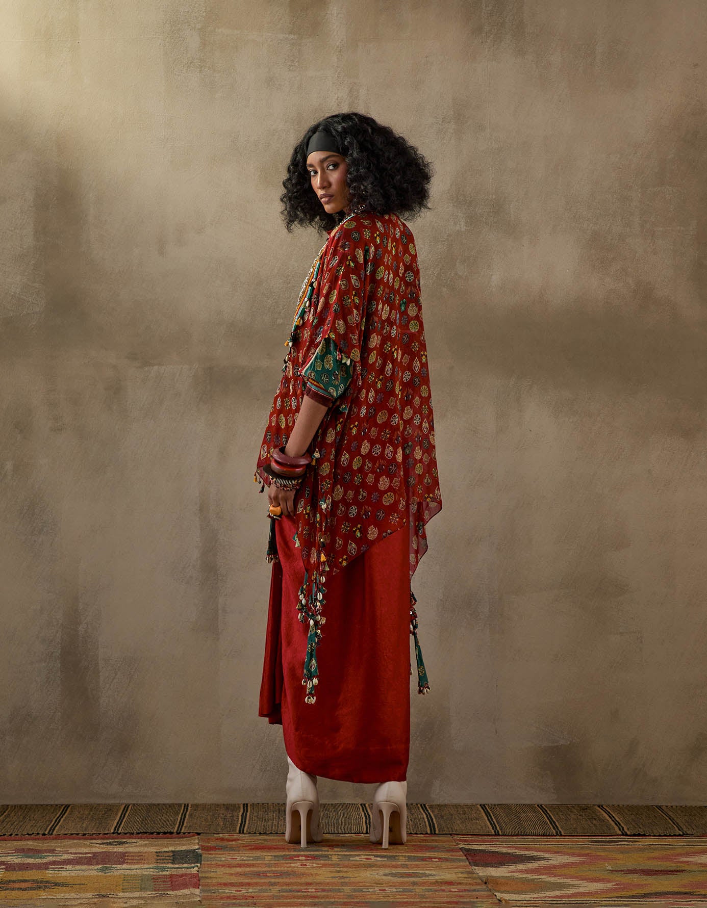 VENI DUPATTA JACKET SET