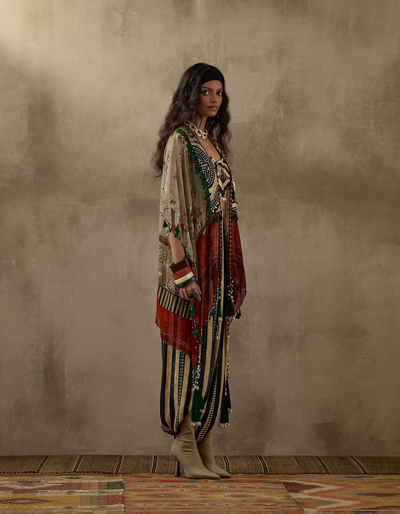 VENI DUPATTA JACKET SET