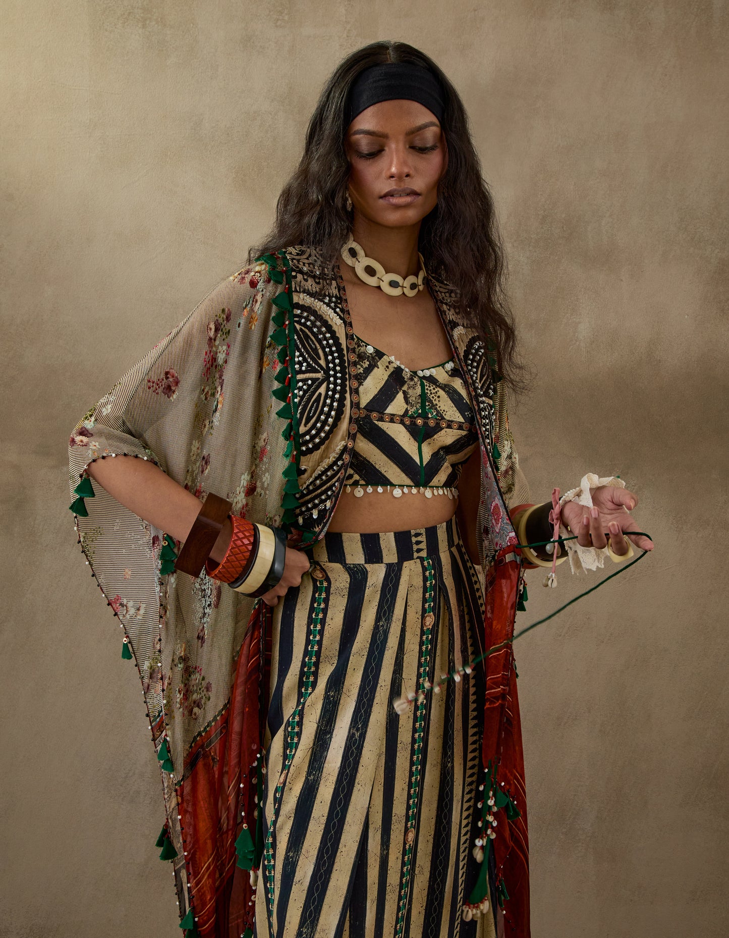 VENI DUPATTA JACKET