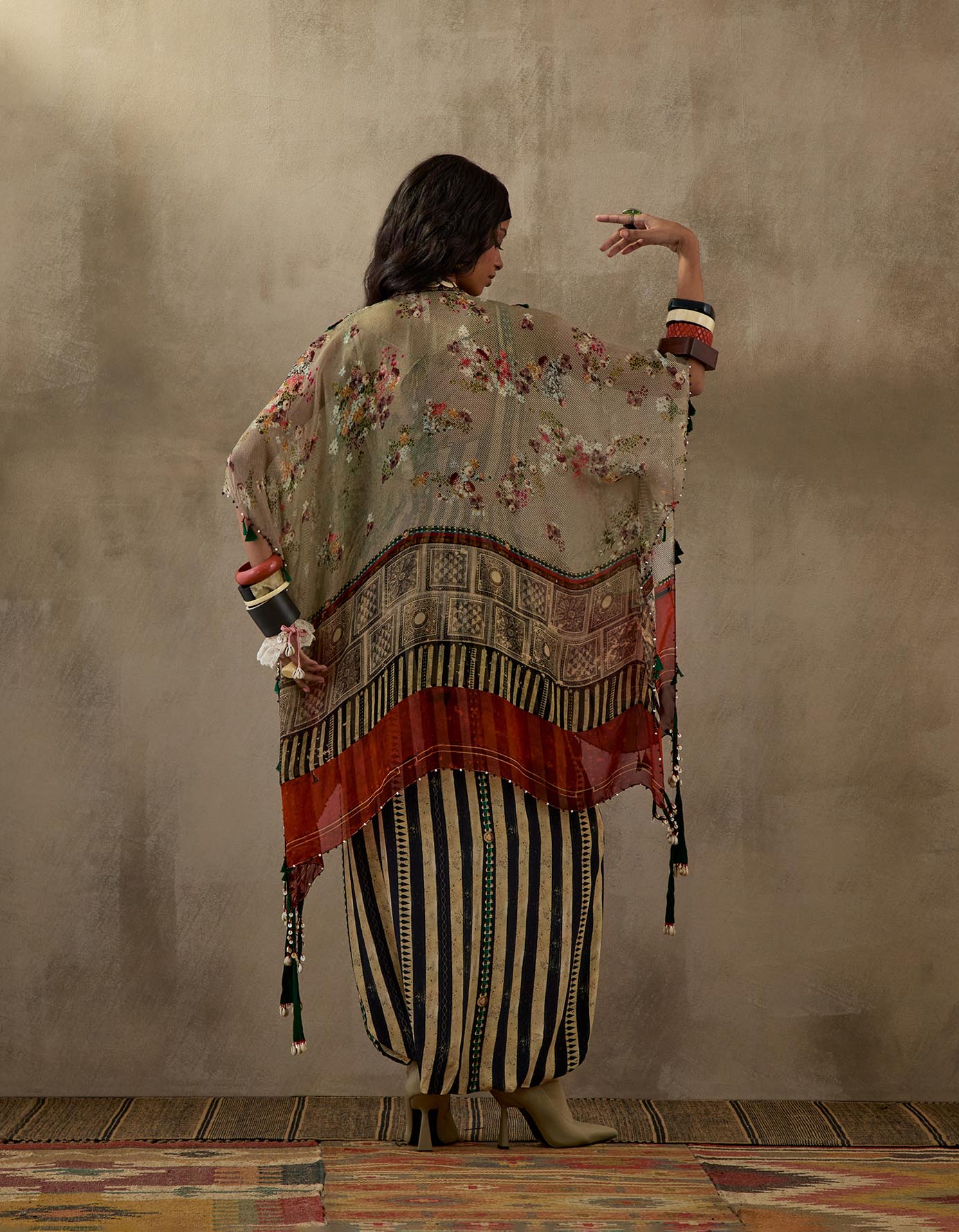 VENI DUPATTA JACKET