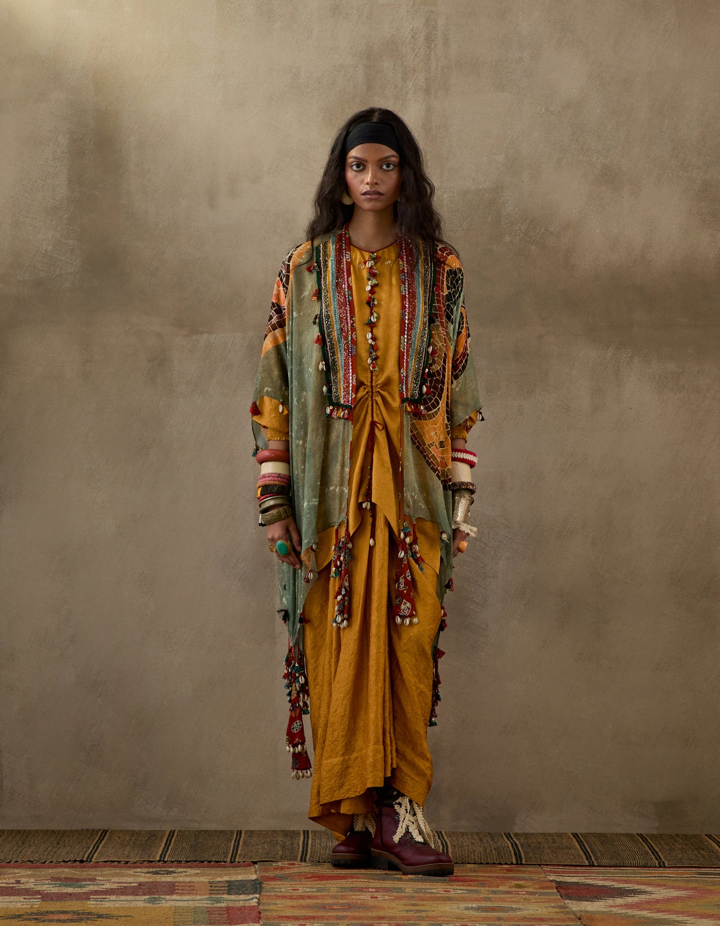 VENI DUPATTA JACKET SET