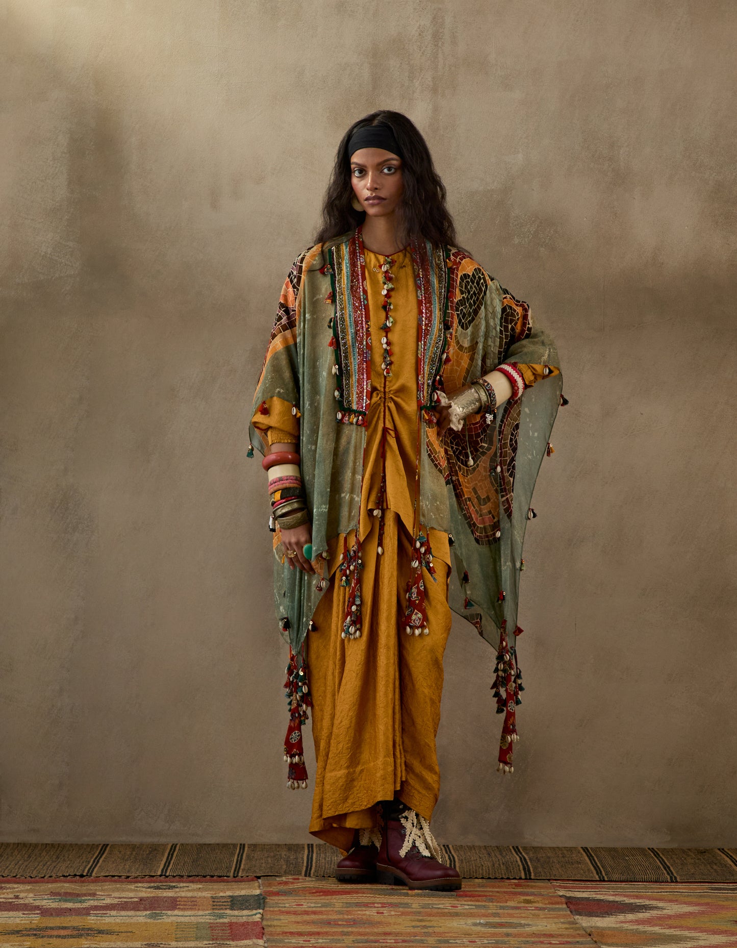 VENI DUPATTA JACKET SET