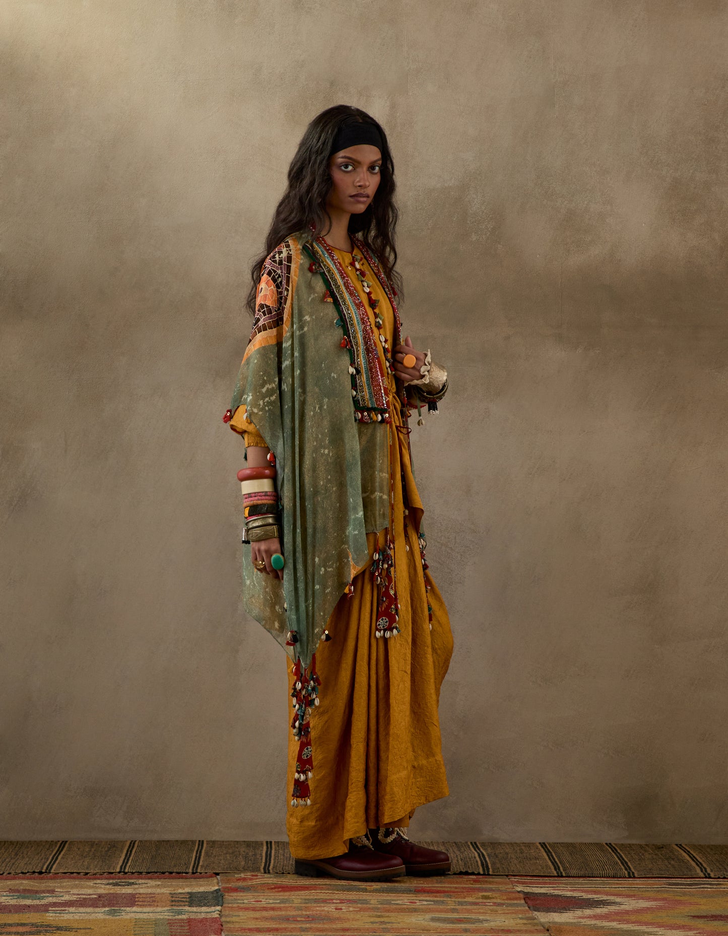 VENI DUPATTA JACKET SET