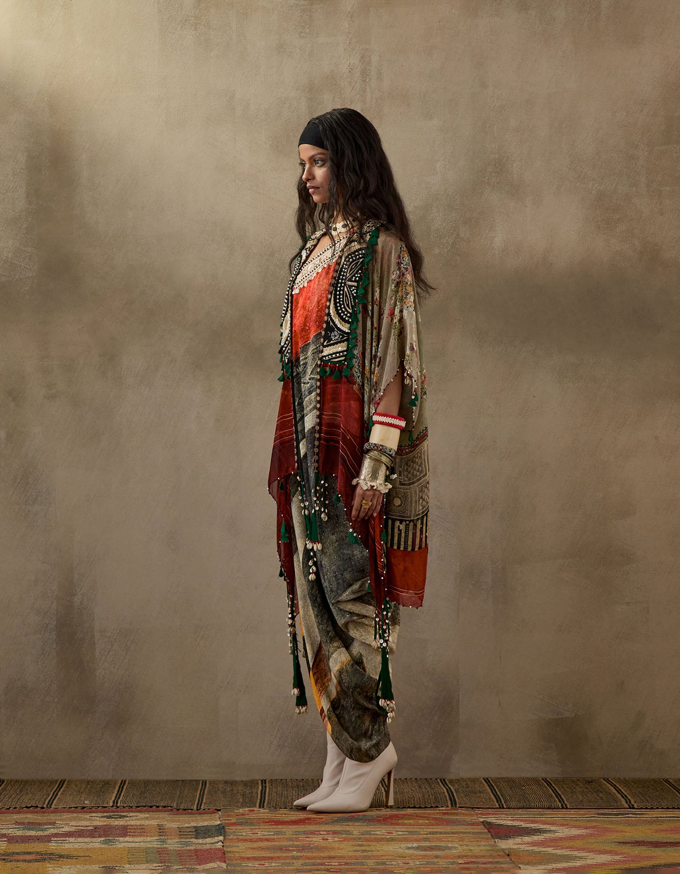 VENI DUPATTA JACKET SET