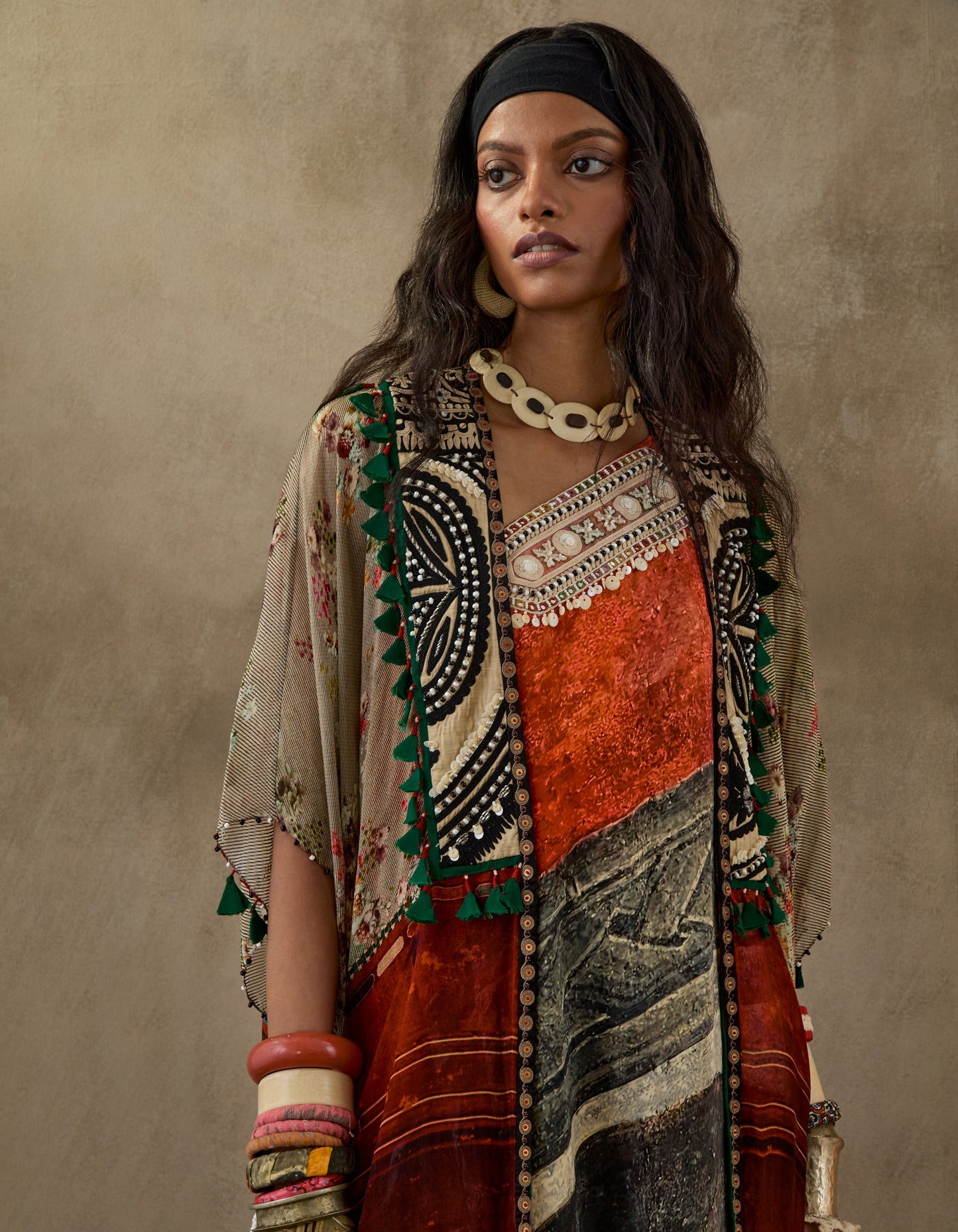 VENI DUPATTA JACKET SET