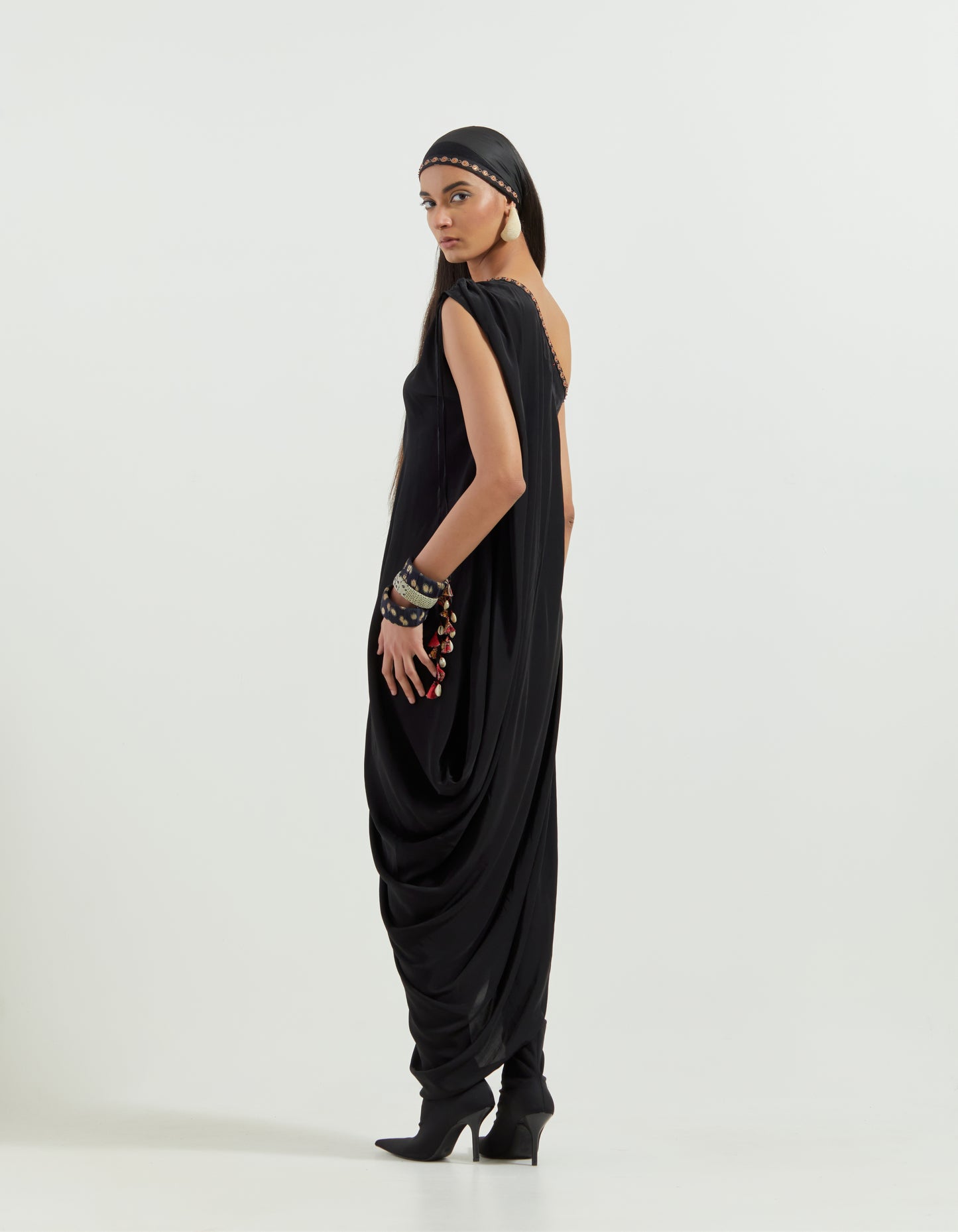 RASA ONE SHOULDER DRESS