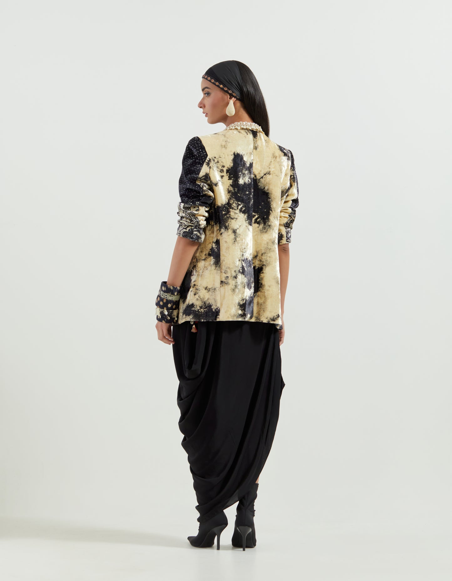 NOORI DOUBLE BREASTED JACKET SET