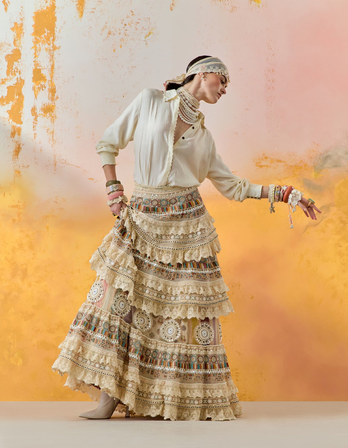 ATRI STRAIGHT SHIRT SET