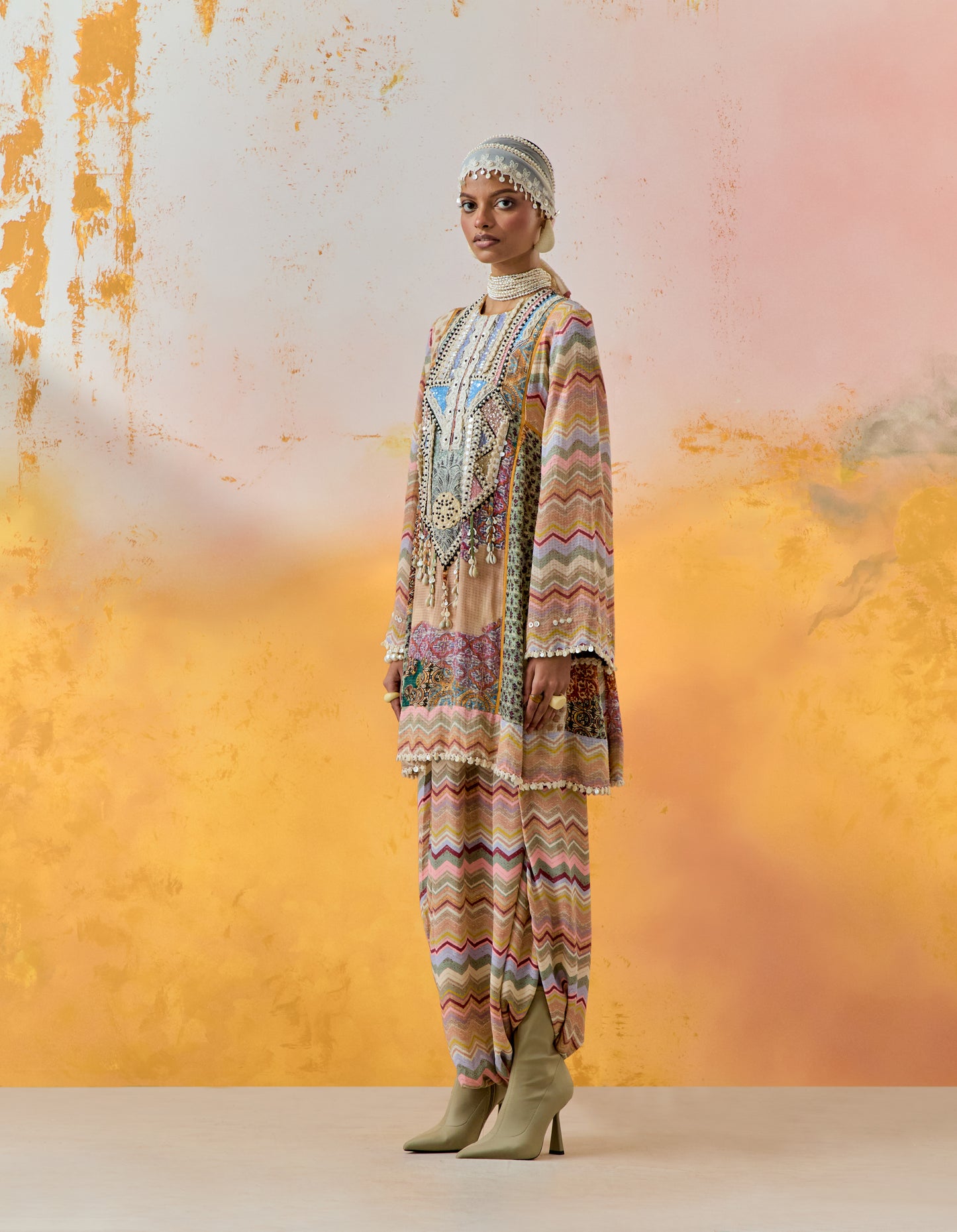 AFGHAN TUNIC SET