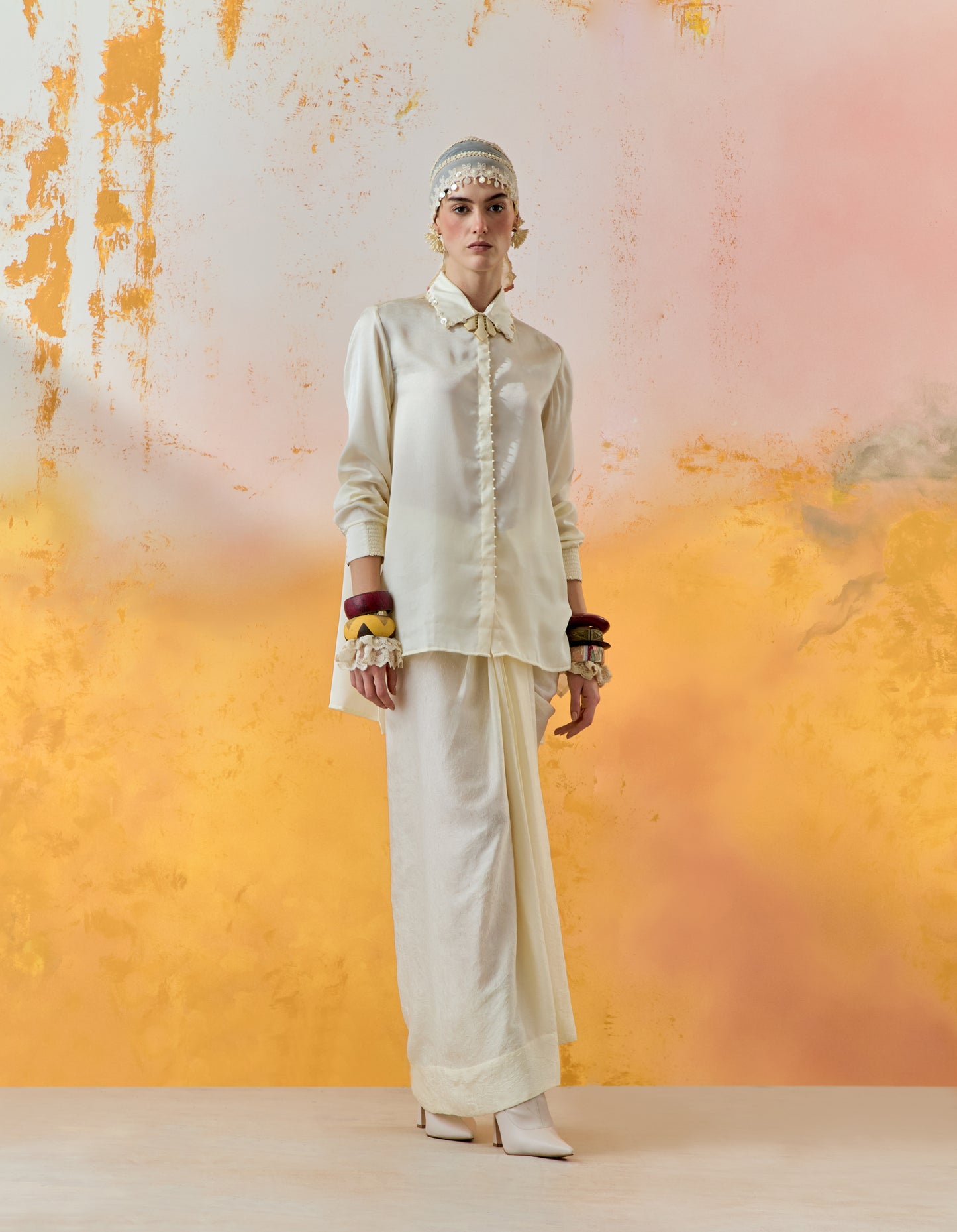 ATRI STRAIGHT SHIRT SET