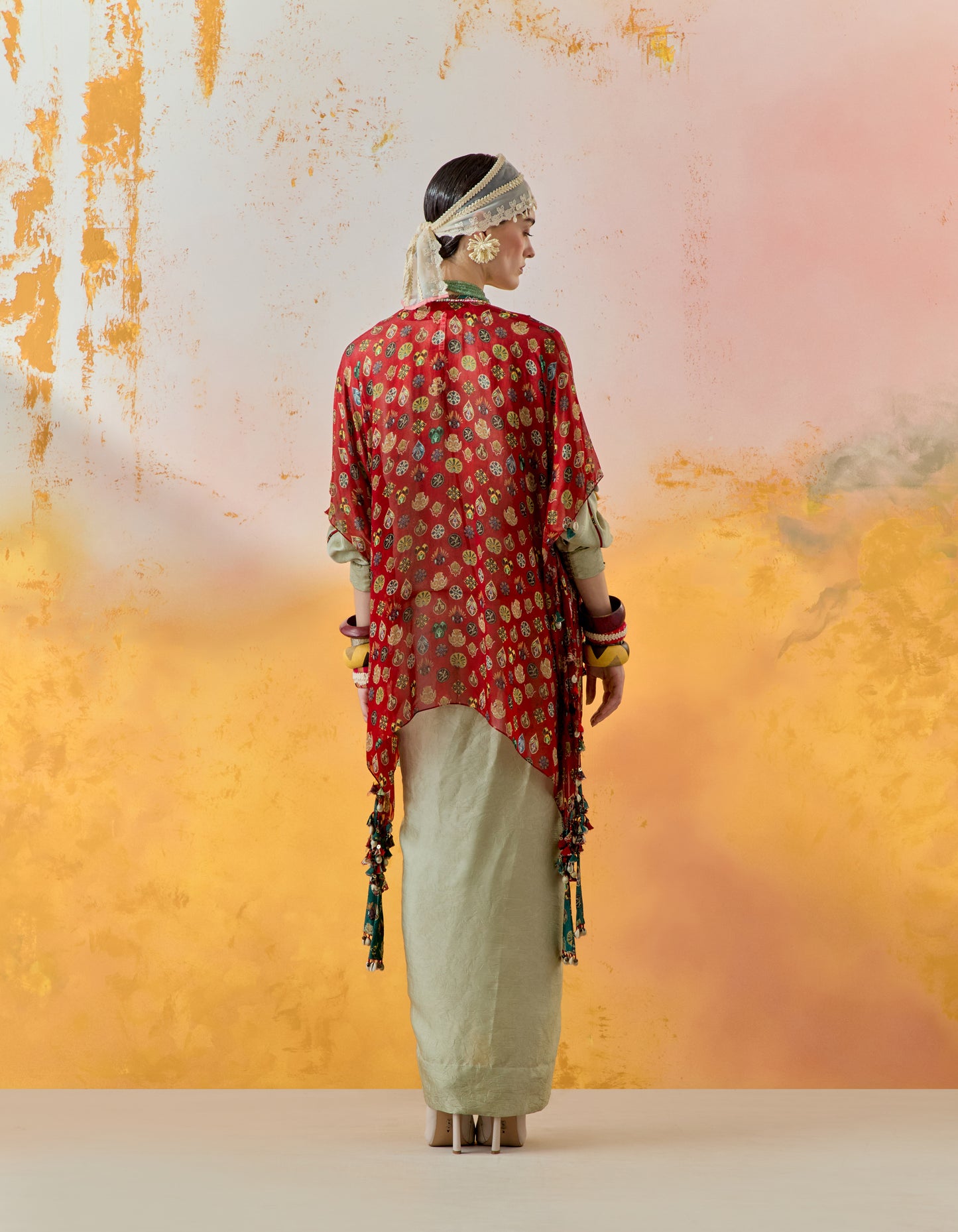 VENI DUPATTA JACKET