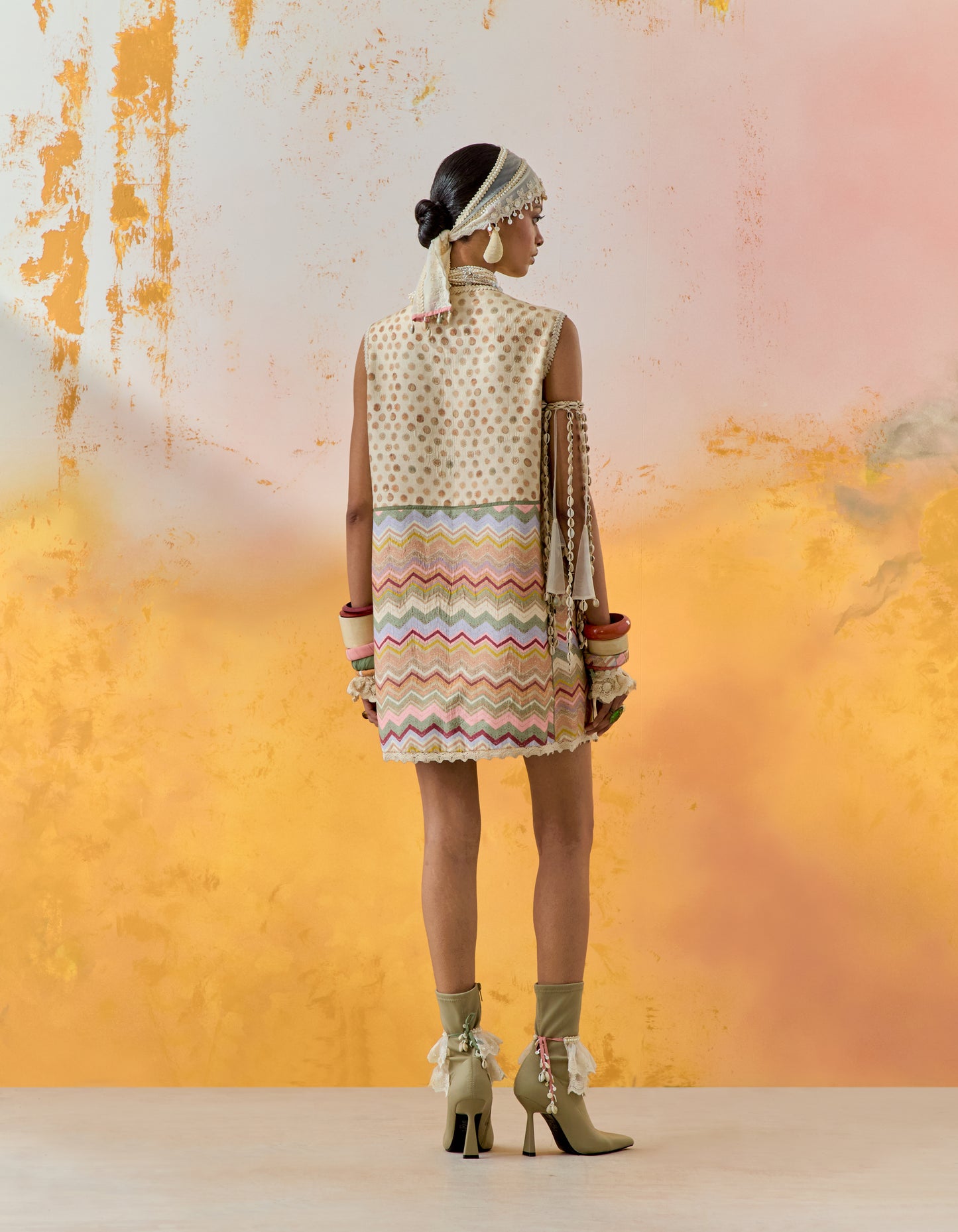 MEHRU EMBO DRESS