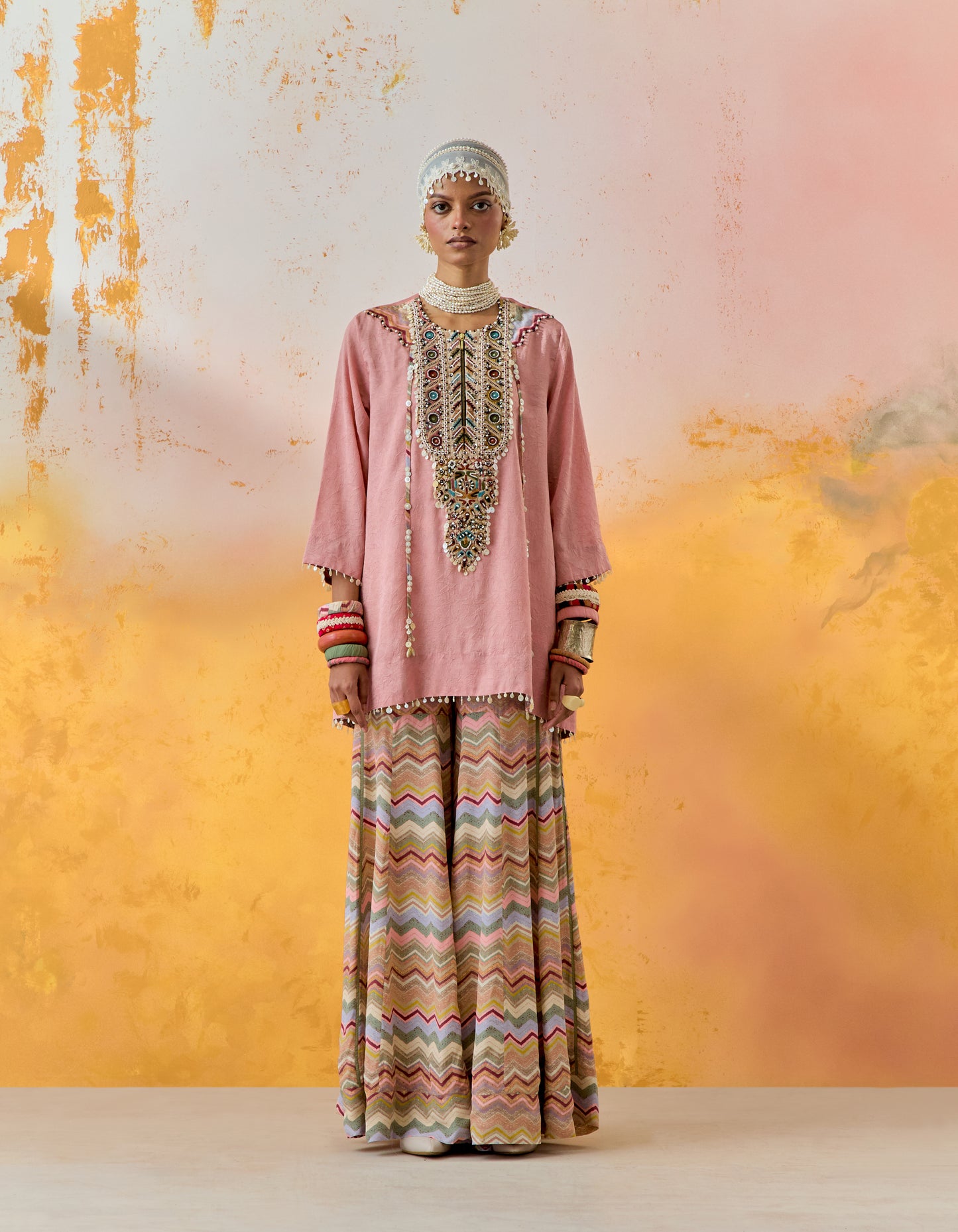 MITRA SHORT KURTA SET