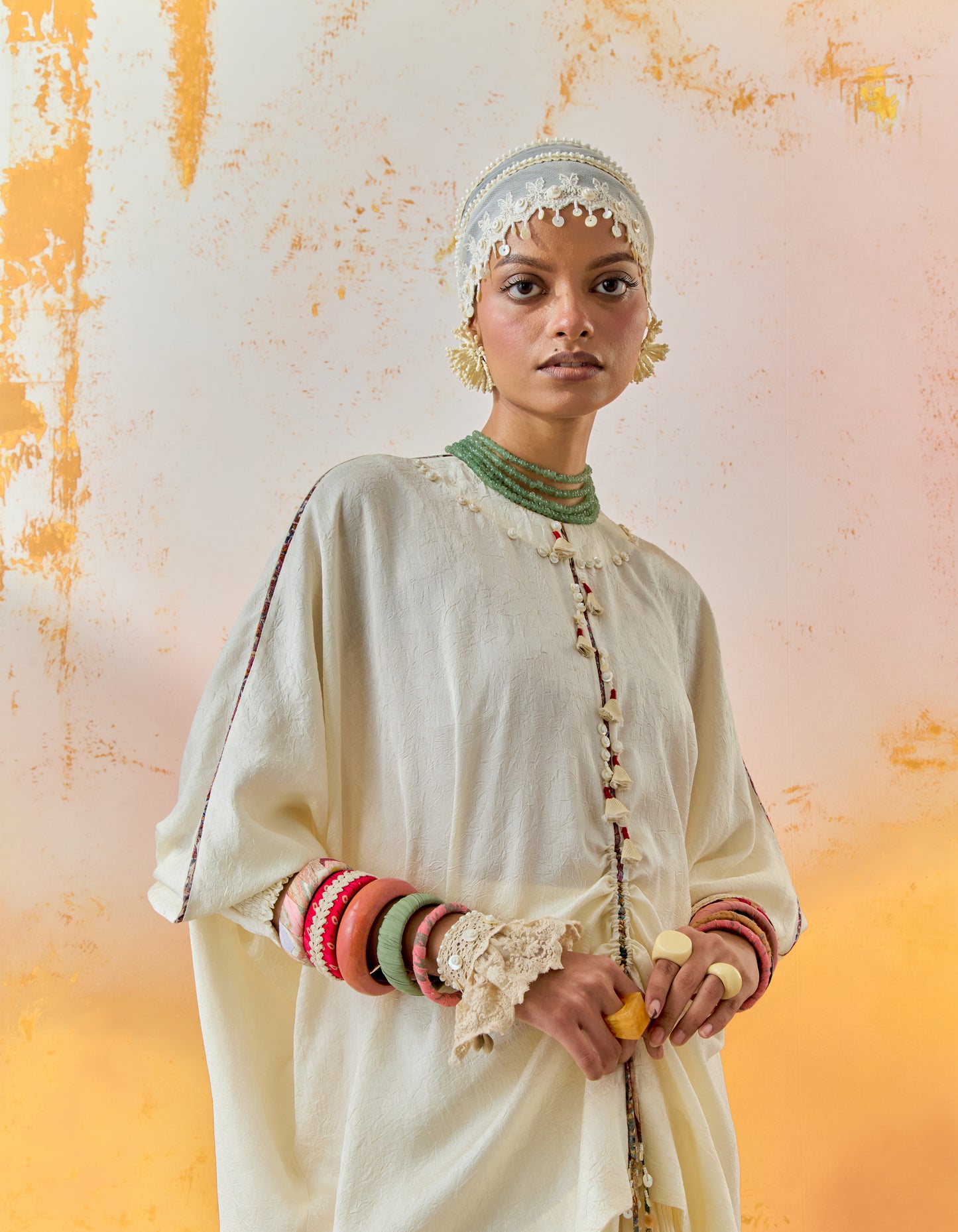 KURU TRAPEZE KURTA SET