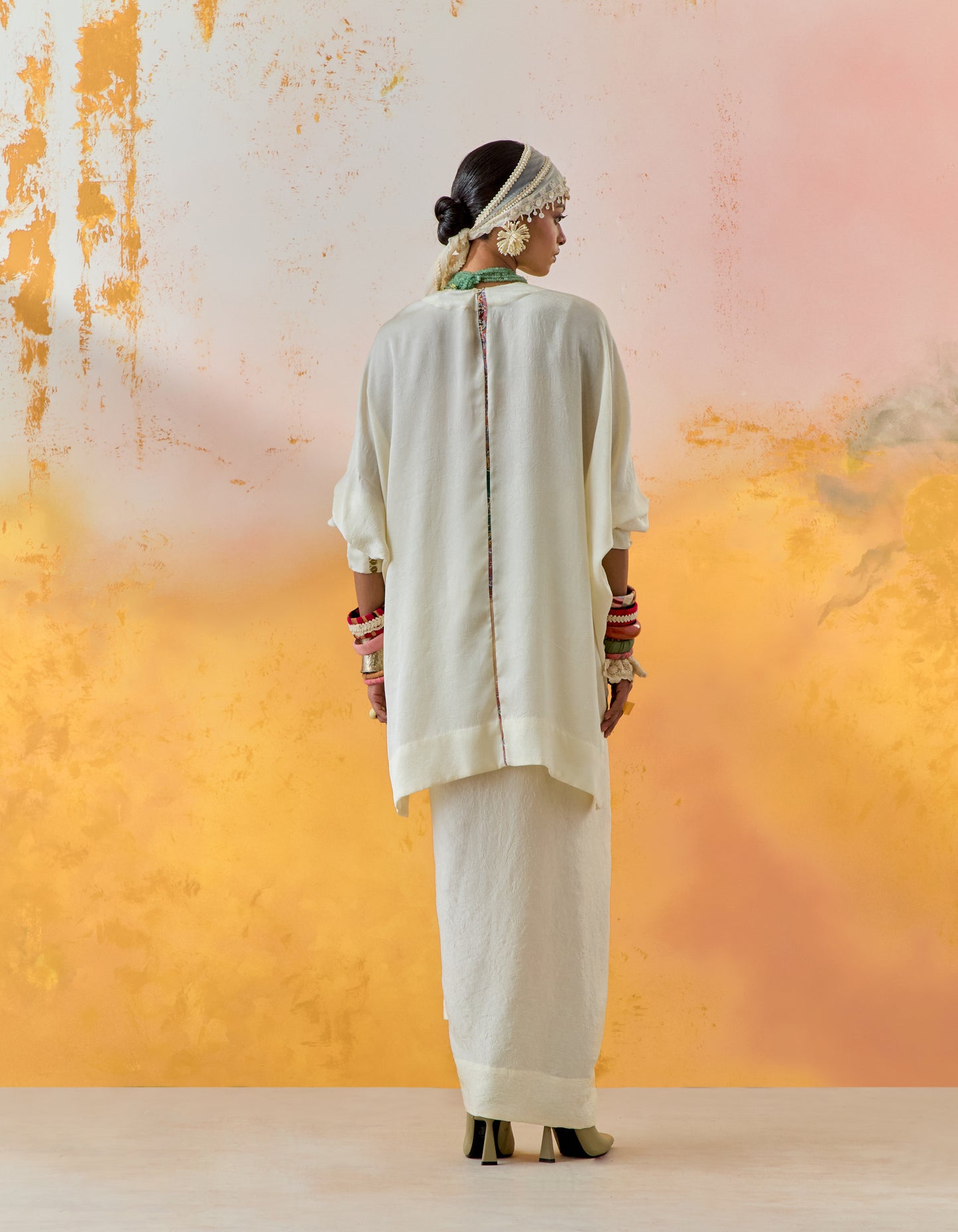 KURU TRAPEZE KURTA SET