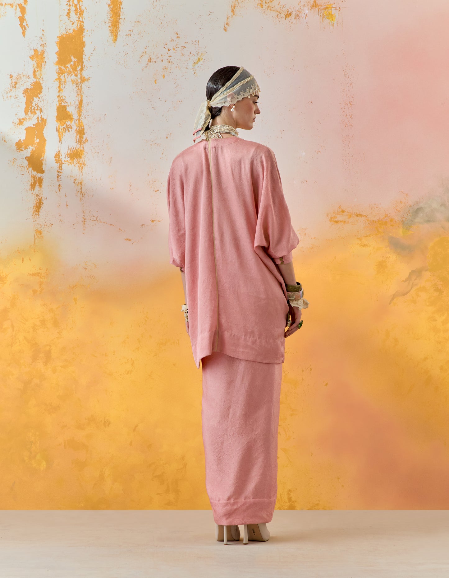 KURU TRAPEZE KURTA SET