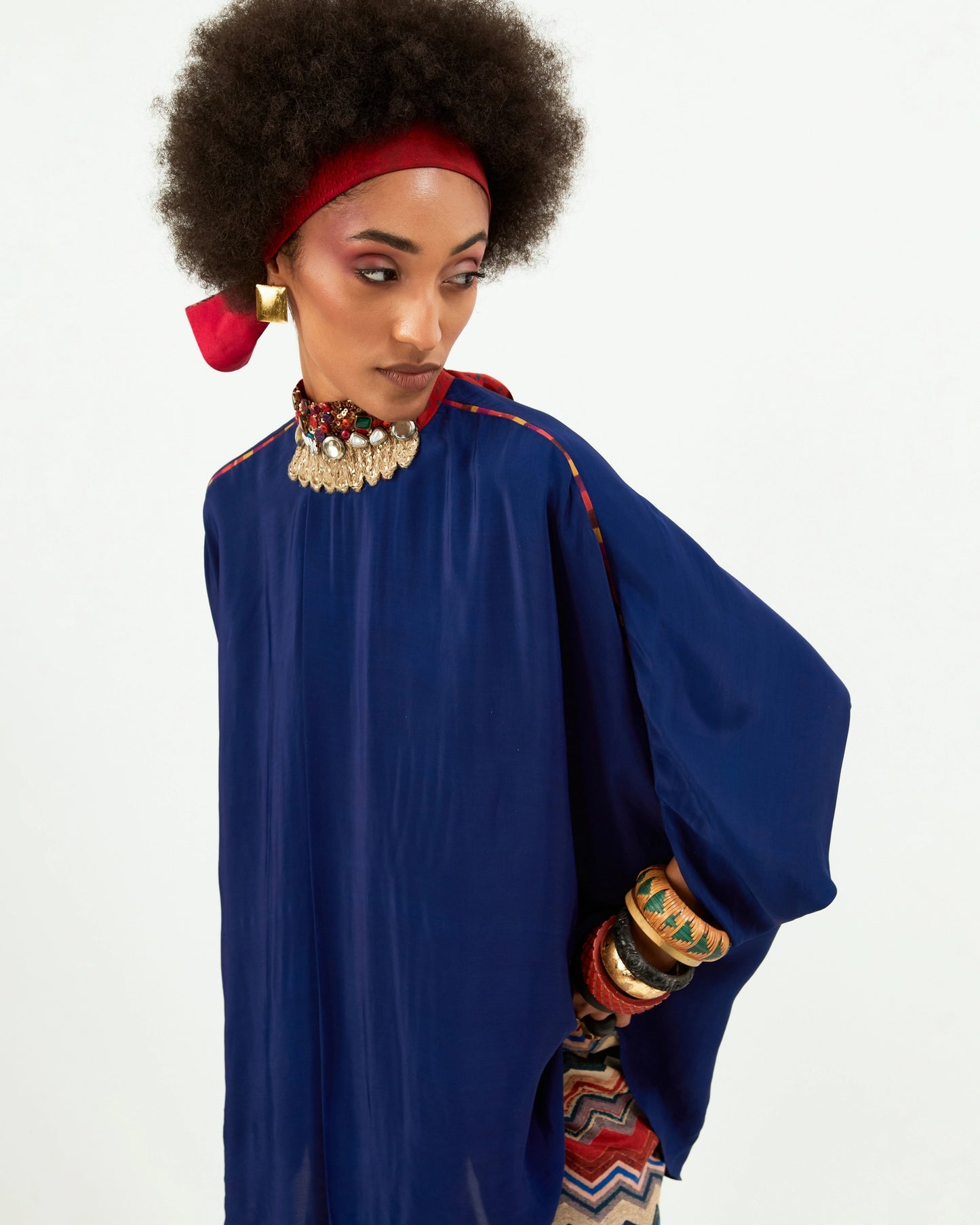RITU KAFTAN TOP SET