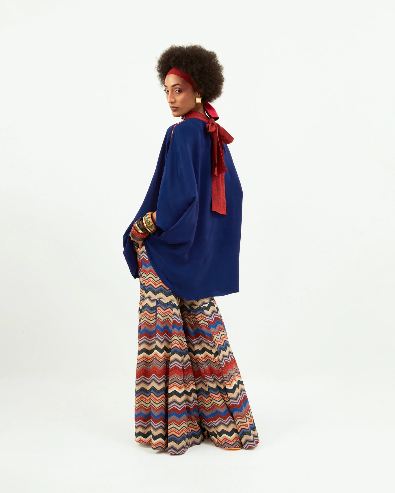 RITU KAFTAN TOP SET