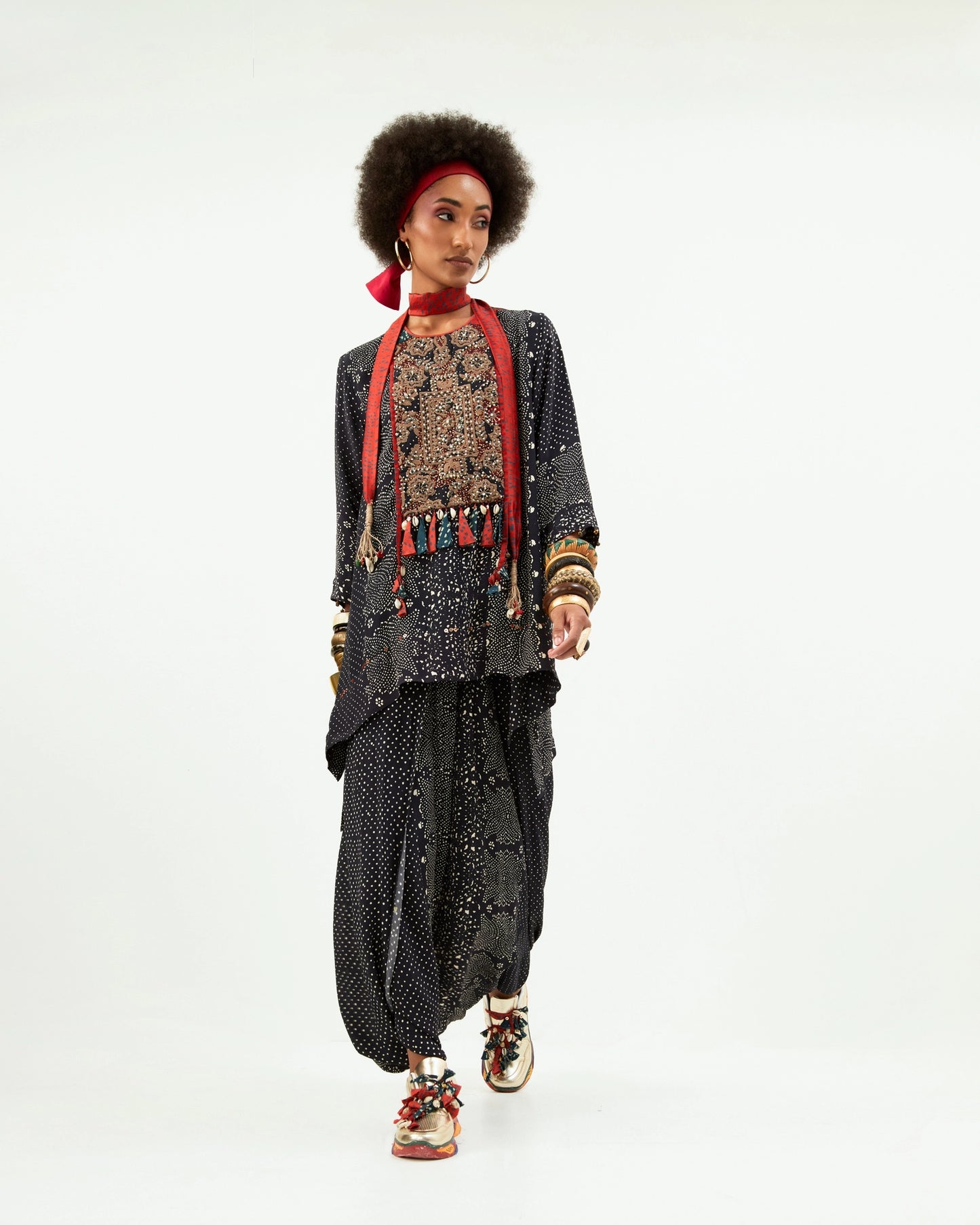 MITRA SHORT KURTI SET