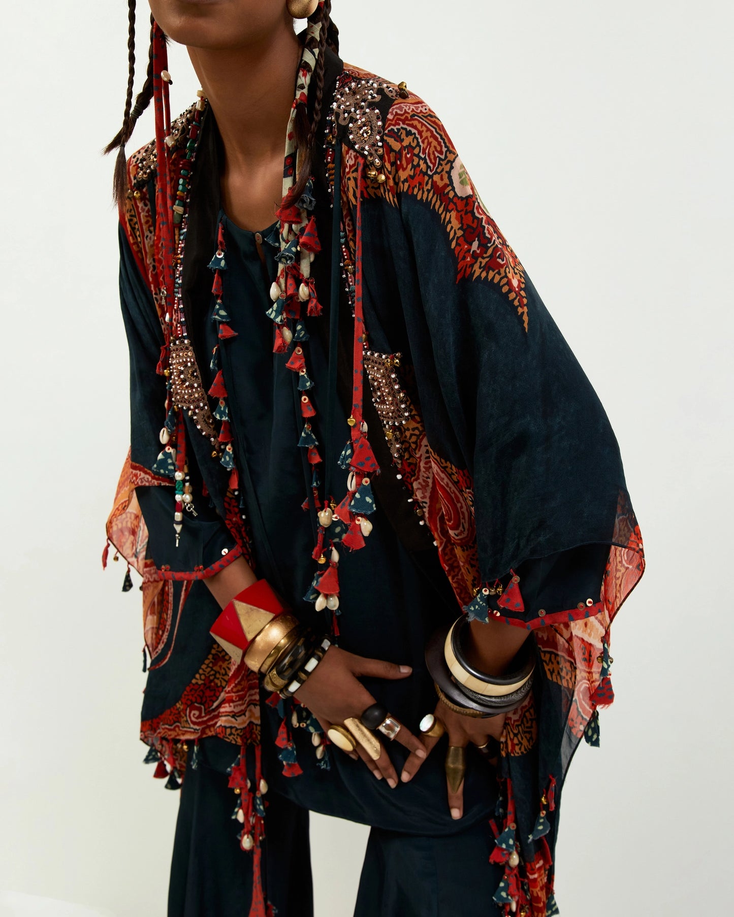 VENI DUPATTA JACKET