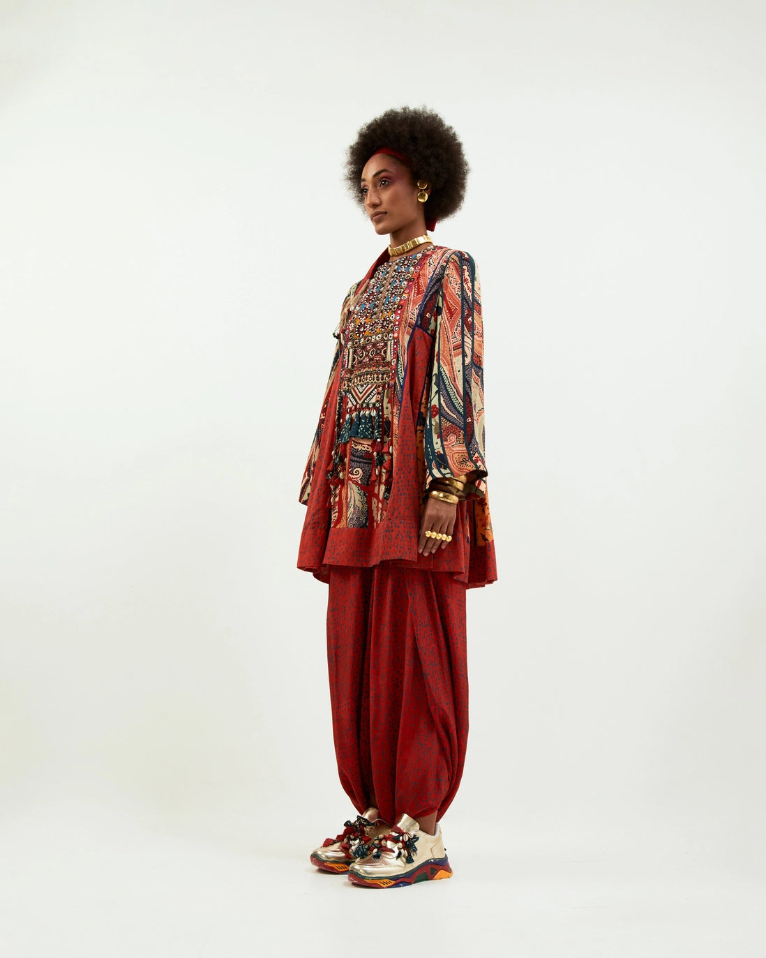 AFGHAN TUNIC SET