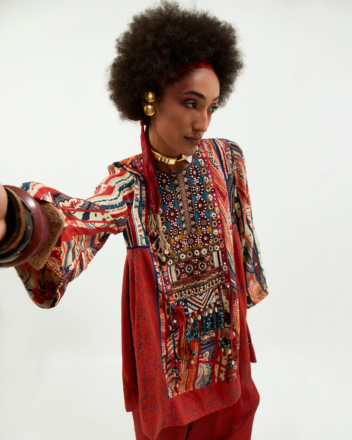 AFGHAN TUNIC SET